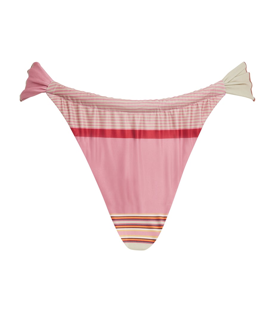 Andez Stripe Bikini Bottoms BRRGN STRPE DSTY MVE Image 1
