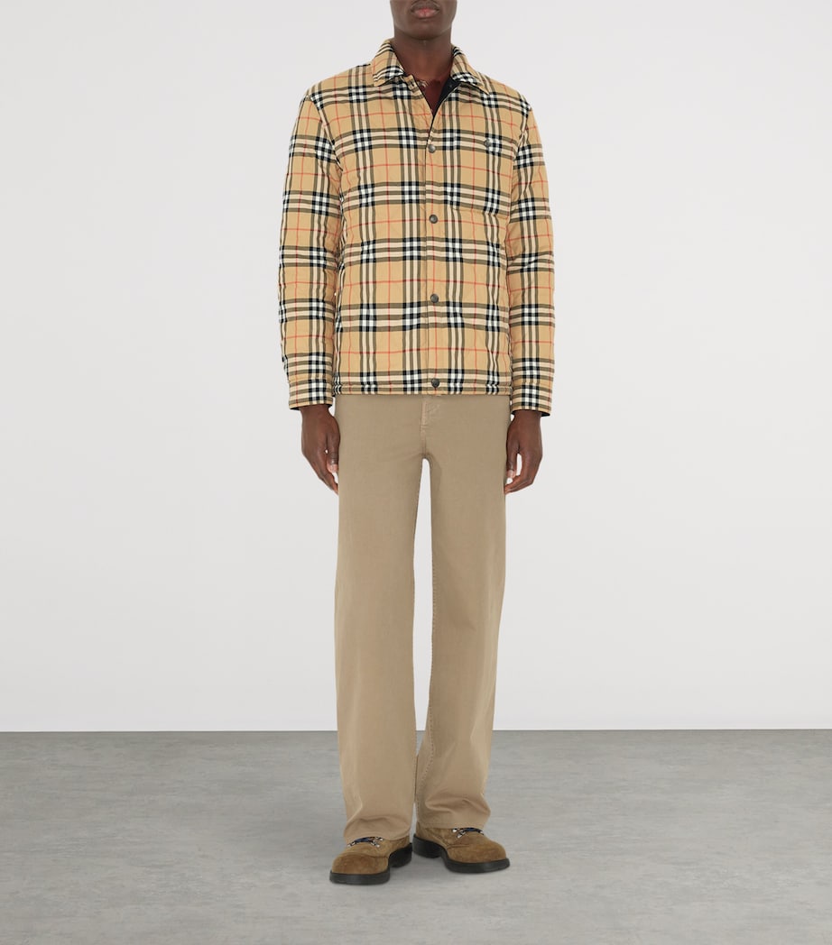 Reversible Quilted Jacket BLACK Image 3