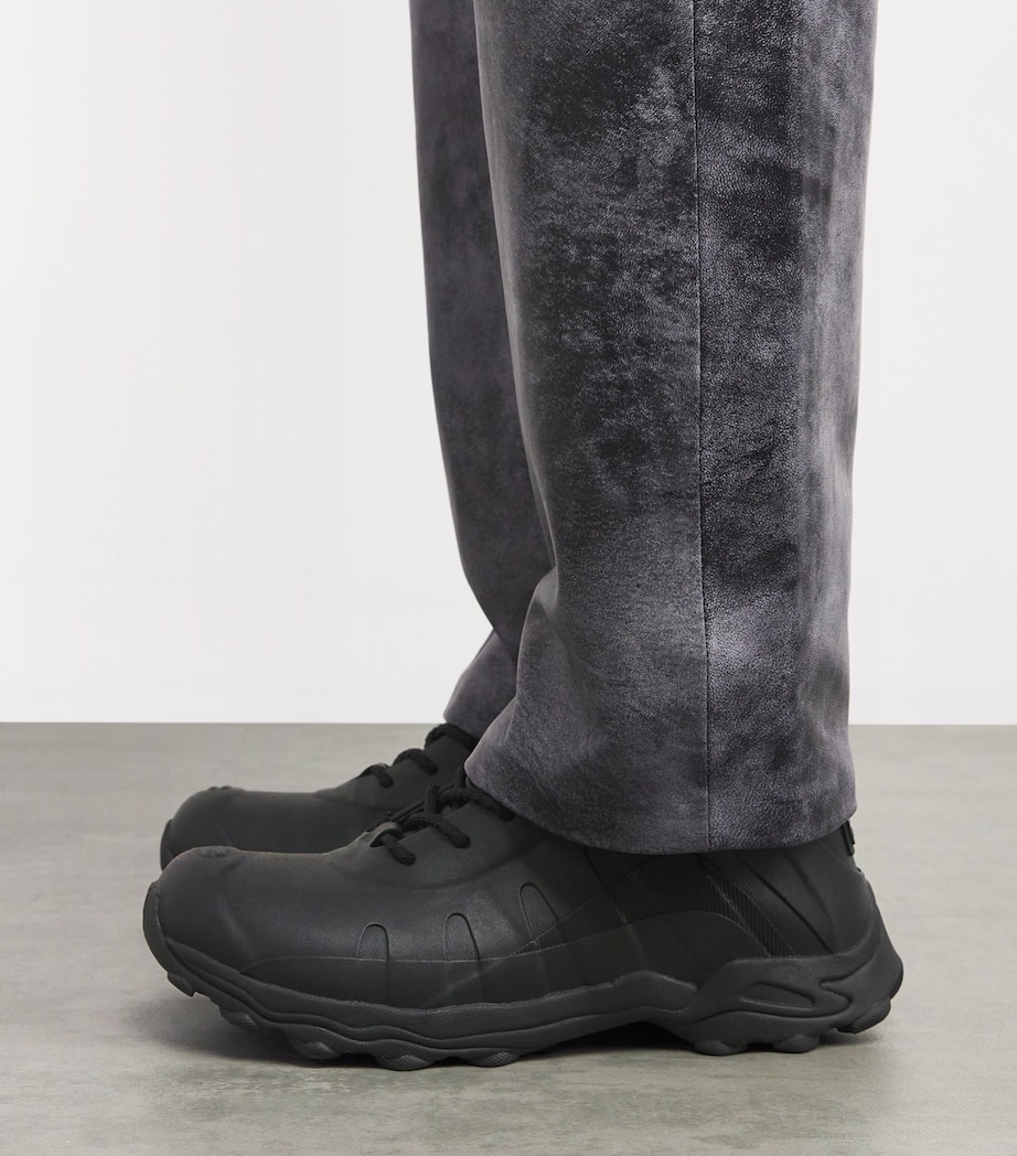 x Bogs Leather Lace-Up Boots BLACK Image 2