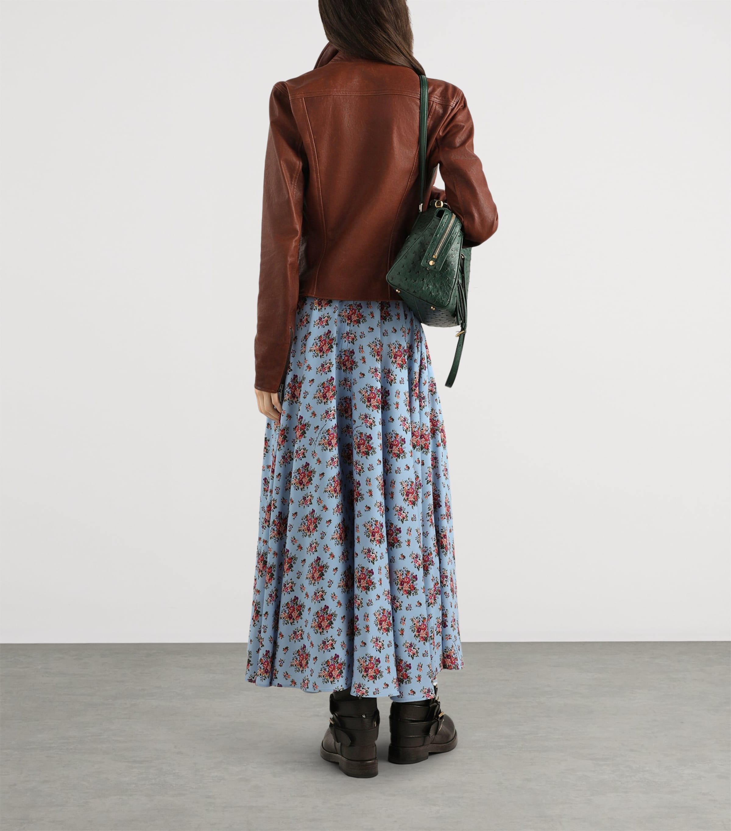 Dolce&Gabbana Womens Leather Jacket Maro Image 3