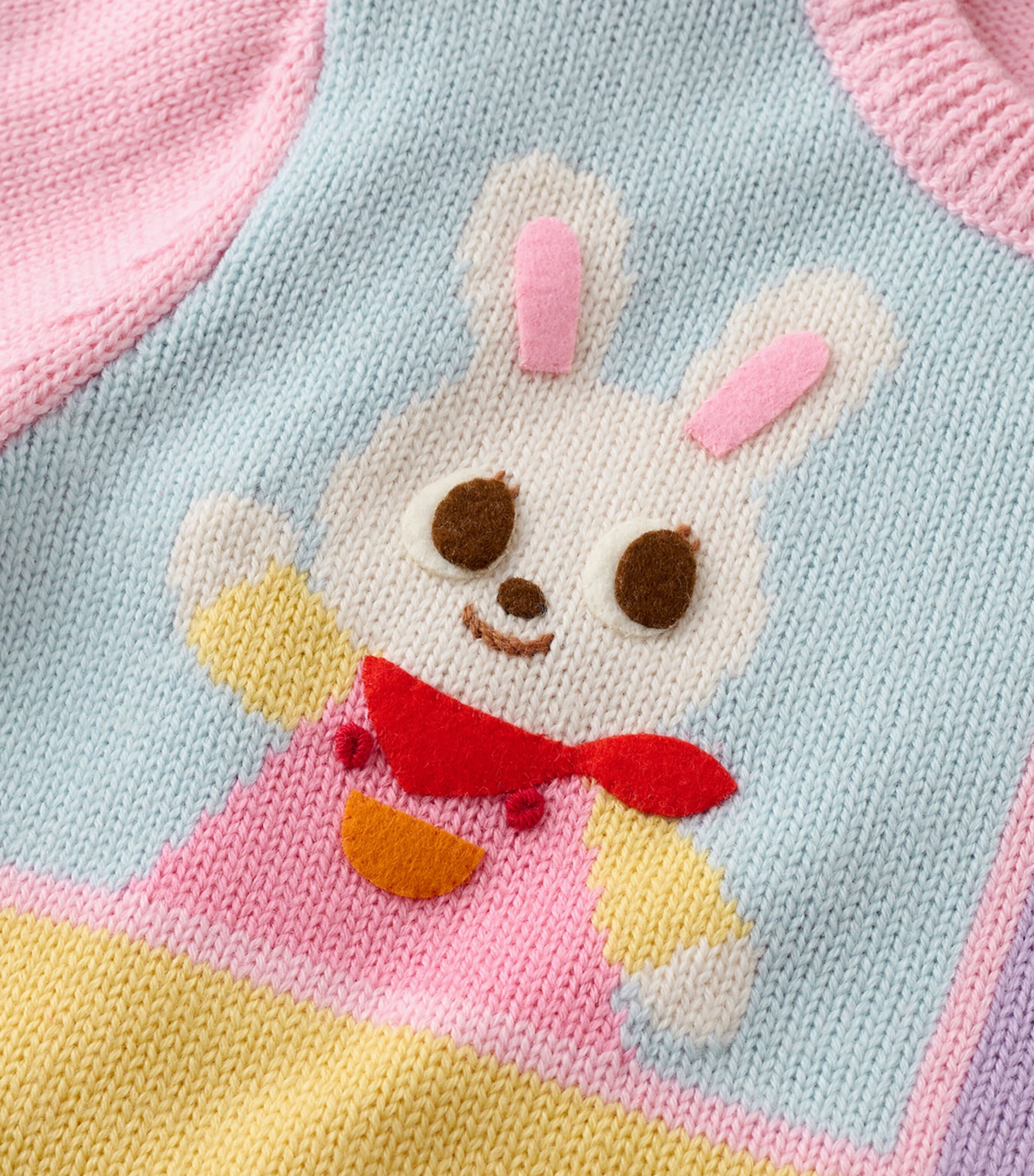 Wool-Blend Colour-Block Sweater (2-4 Years) 87 Image 3