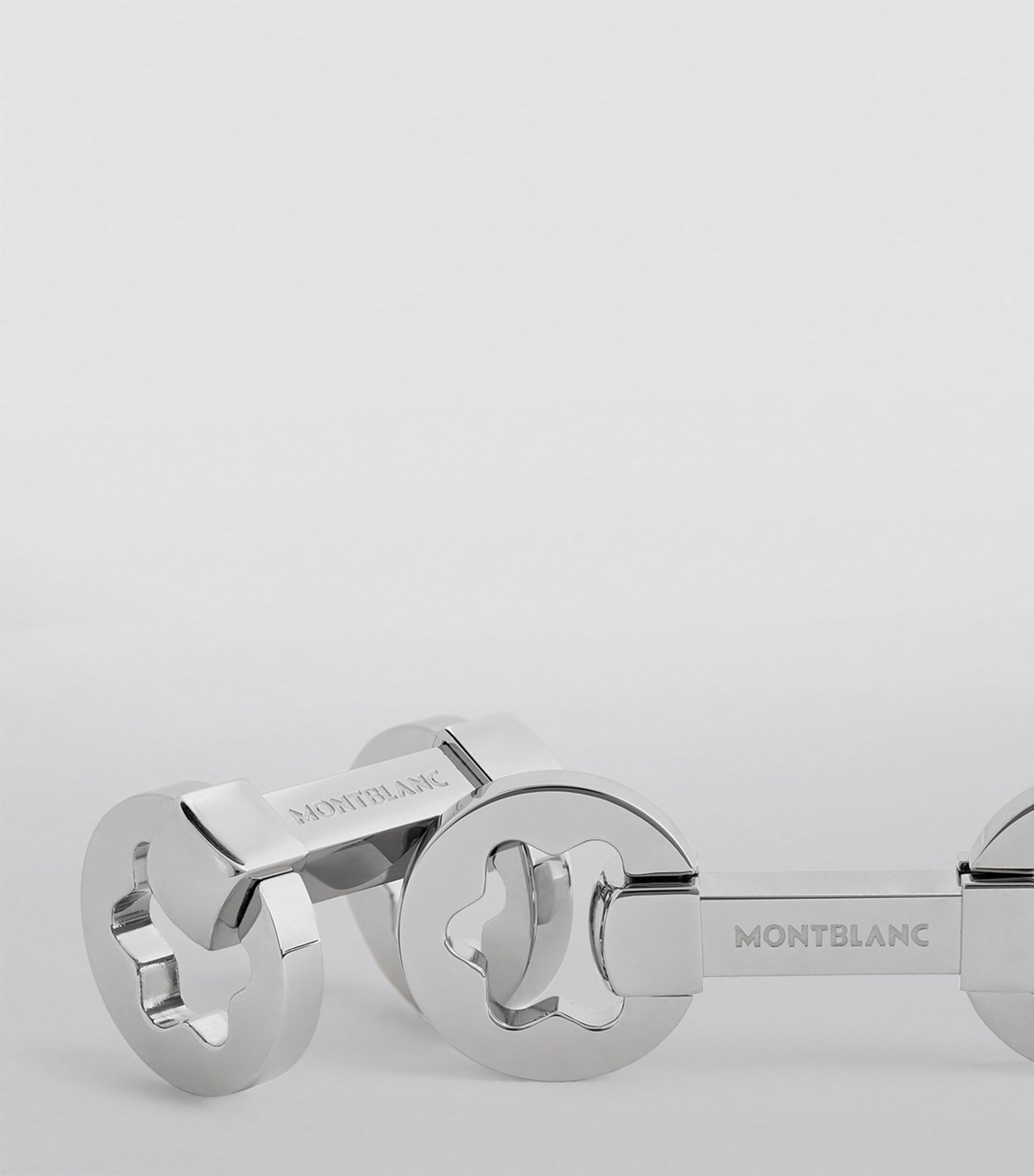 Montblanc Stainless Steel Heritage Cufflinks Silver Image 7