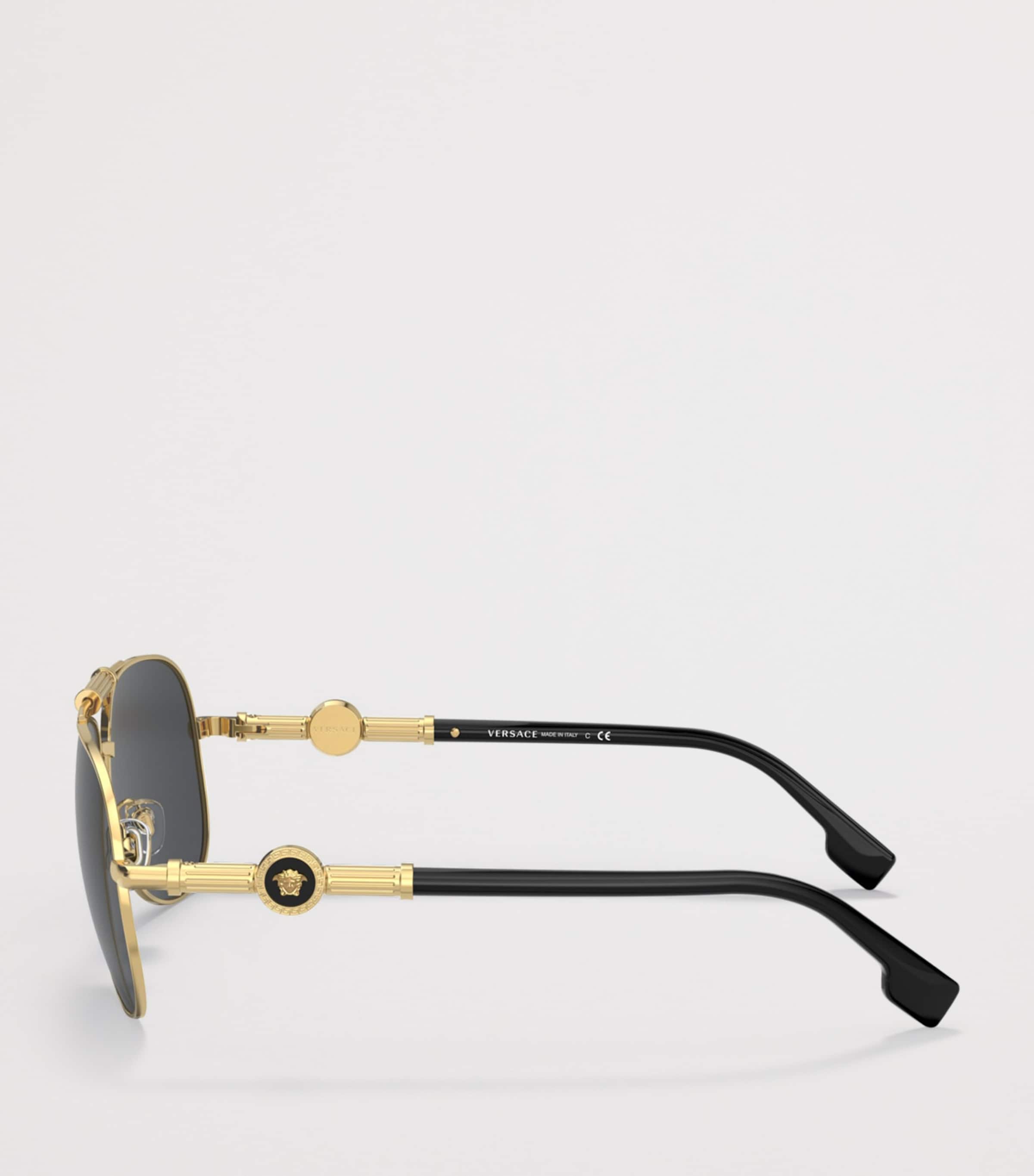 Versace Metal VE2236 Pilot Sunglasses Image 3