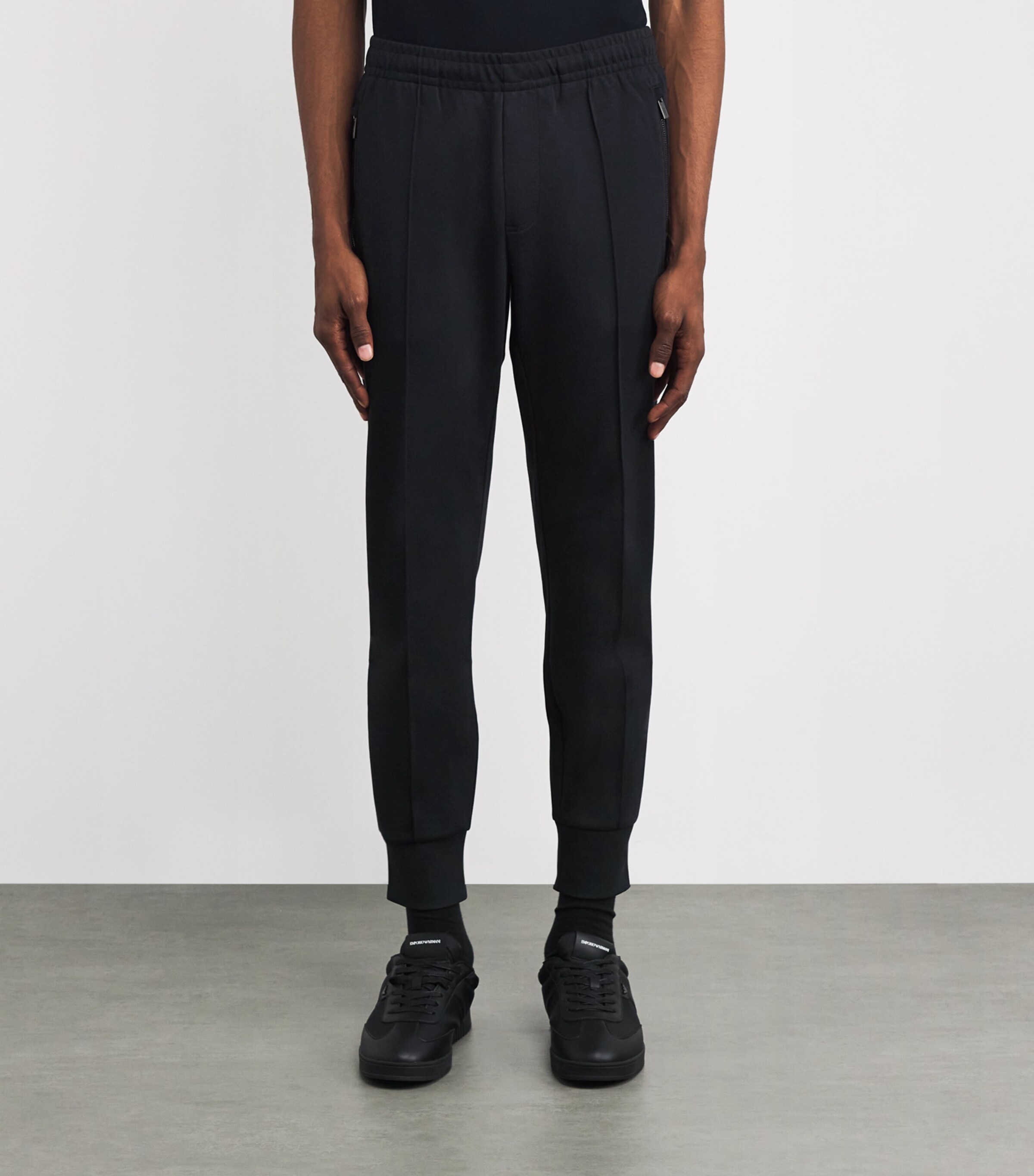 Cotton-Blend Slim-Fit Trousers 920 Image 3