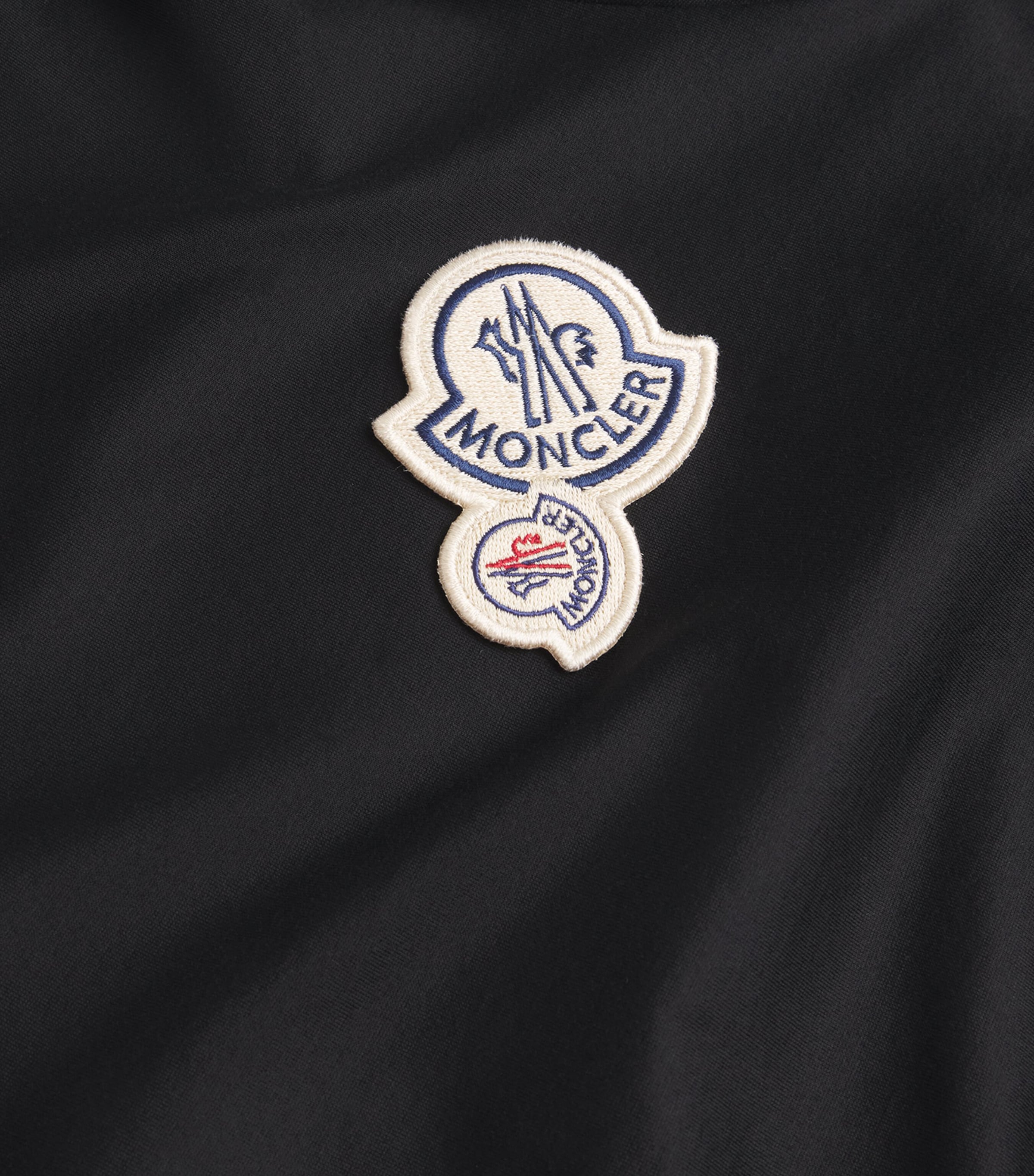 【MONCLER】Doubleロゴ・パッチ・コットンTシャツ Moncler Double Logo Patch Cotton T-Shirt | REVERSIBLE
