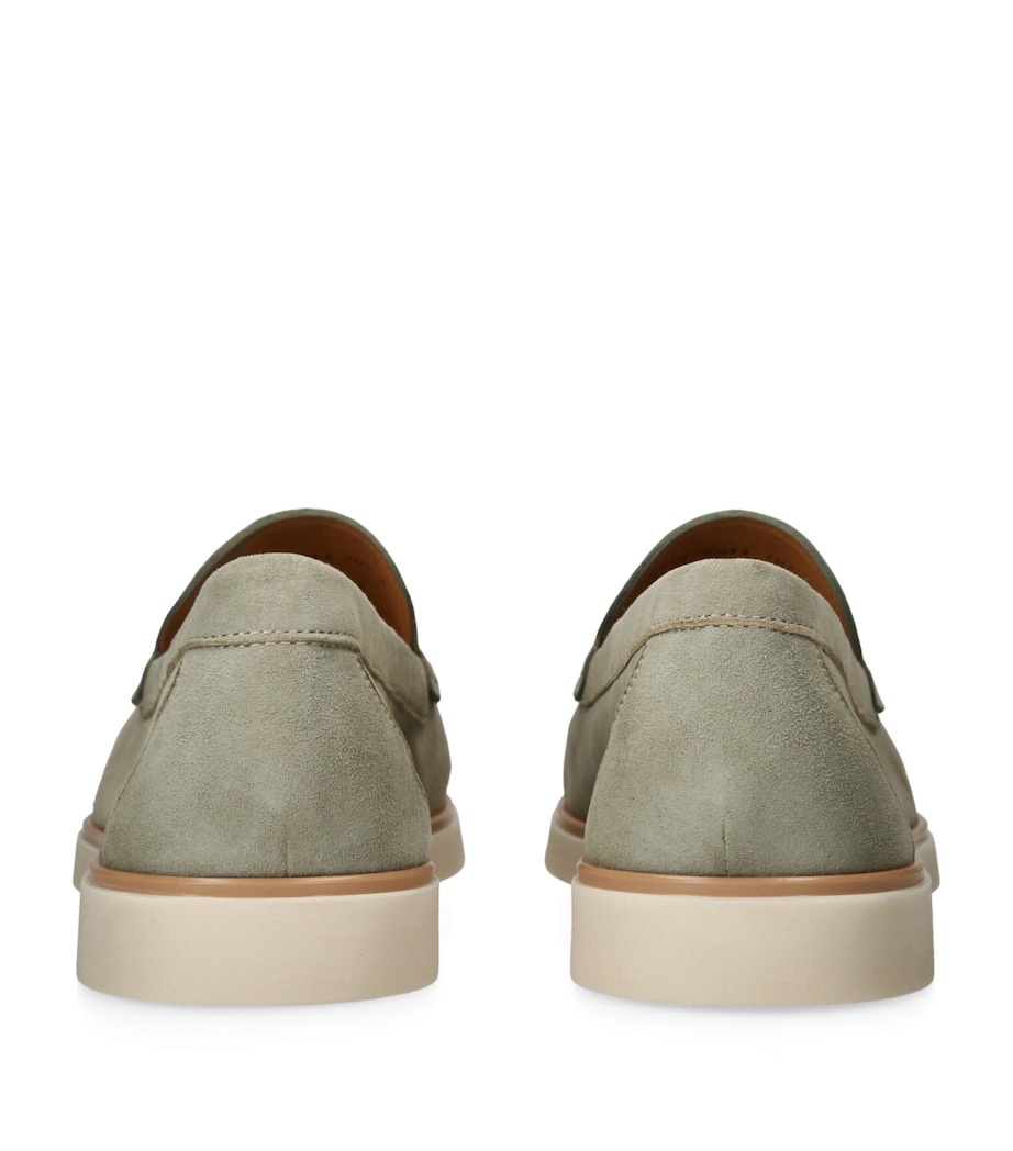 Suede Alea Tassel Loafers GREEN OTH Image 2