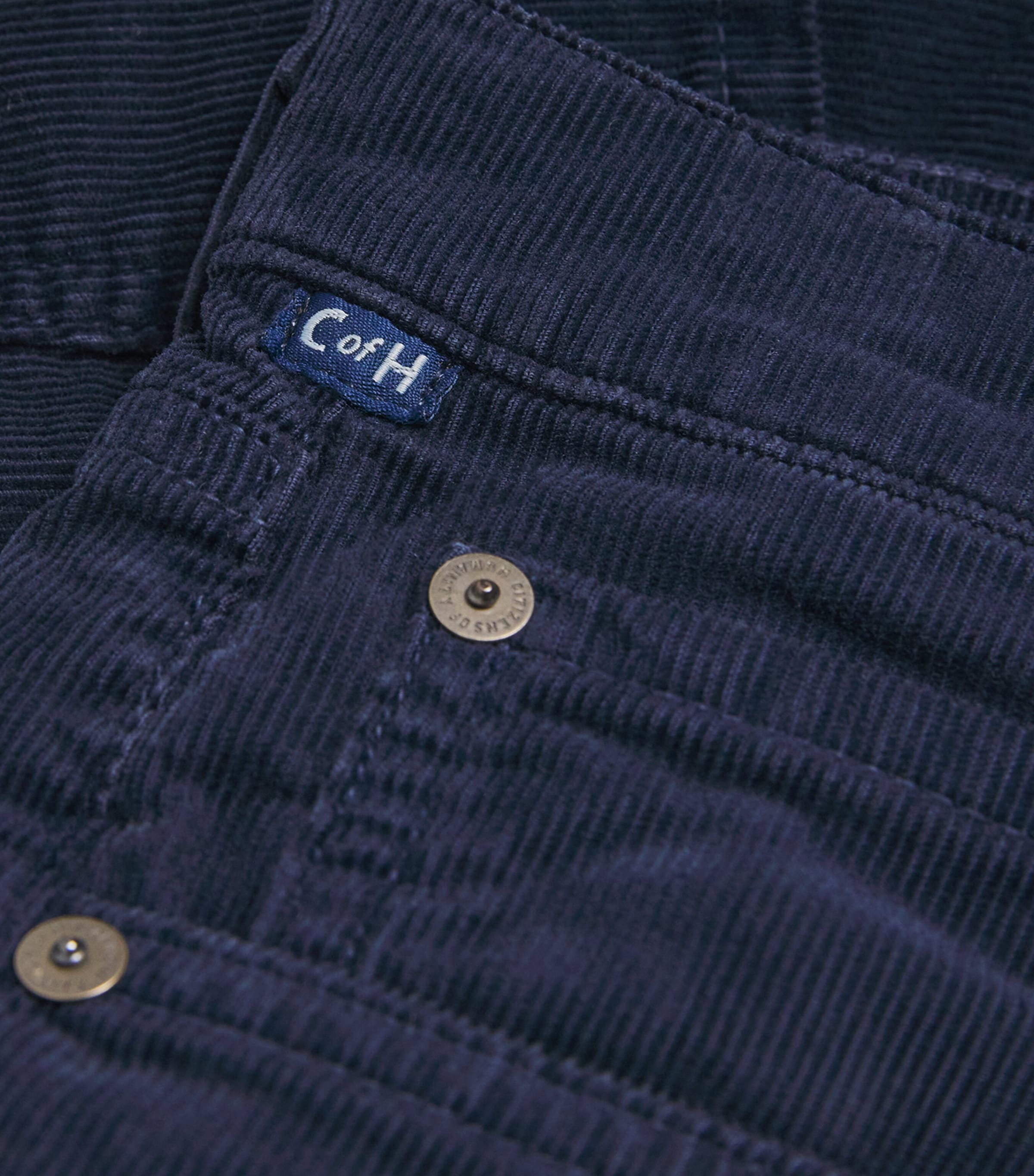 Corduroy Gage Straight Jeans NVY Image 5