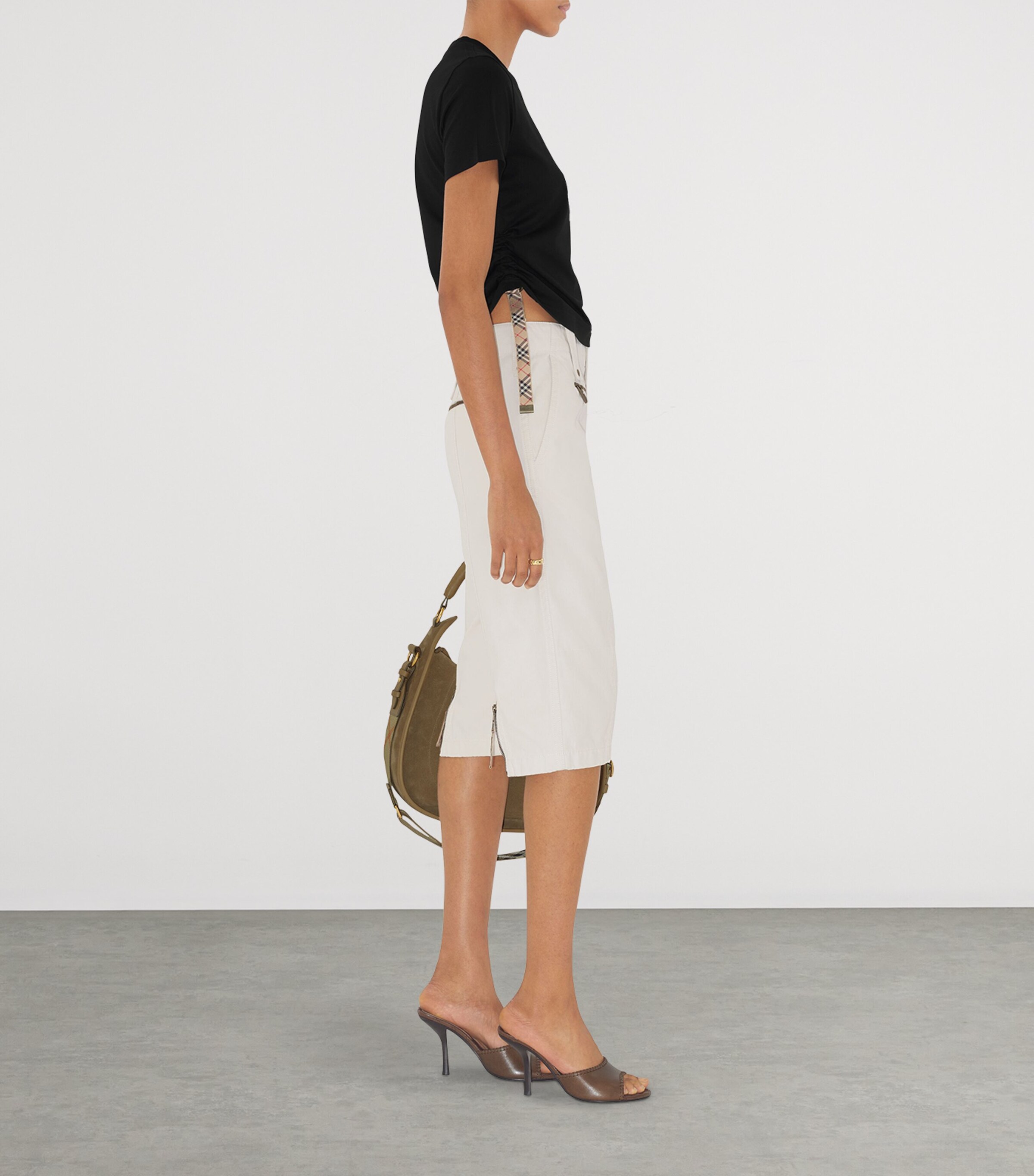 Cotton Festival T-Shirt BLACK Image 3