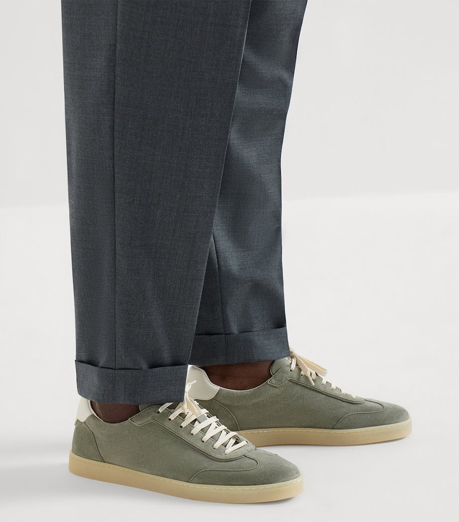 Brunello Cucinelli Suede Low-Top Sneakers Image 4