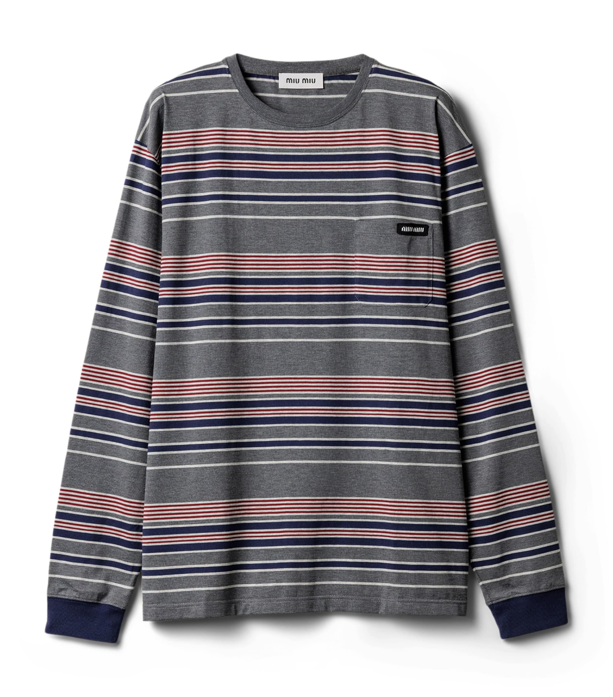 Cotton Striped T-Shirt F0R3S Image 1