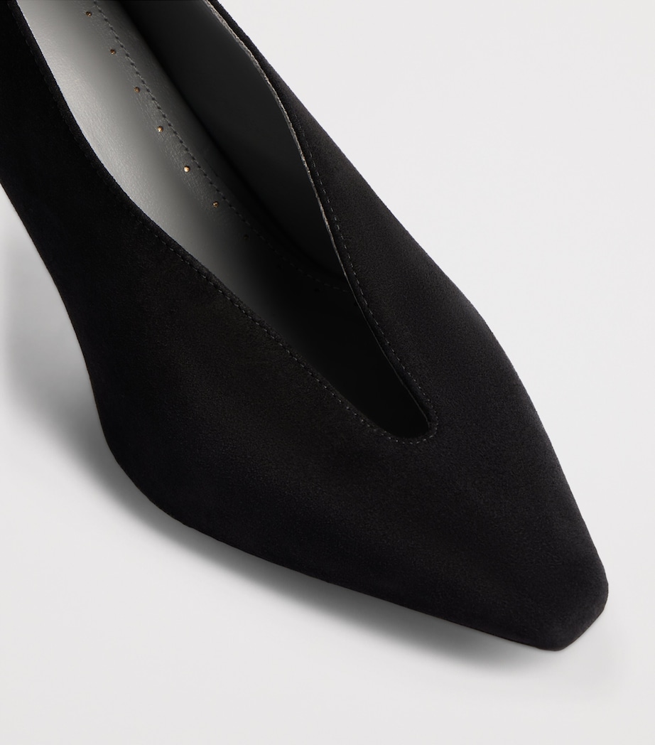Balenciaga Suede Duchesse Pumps 90 Image 4