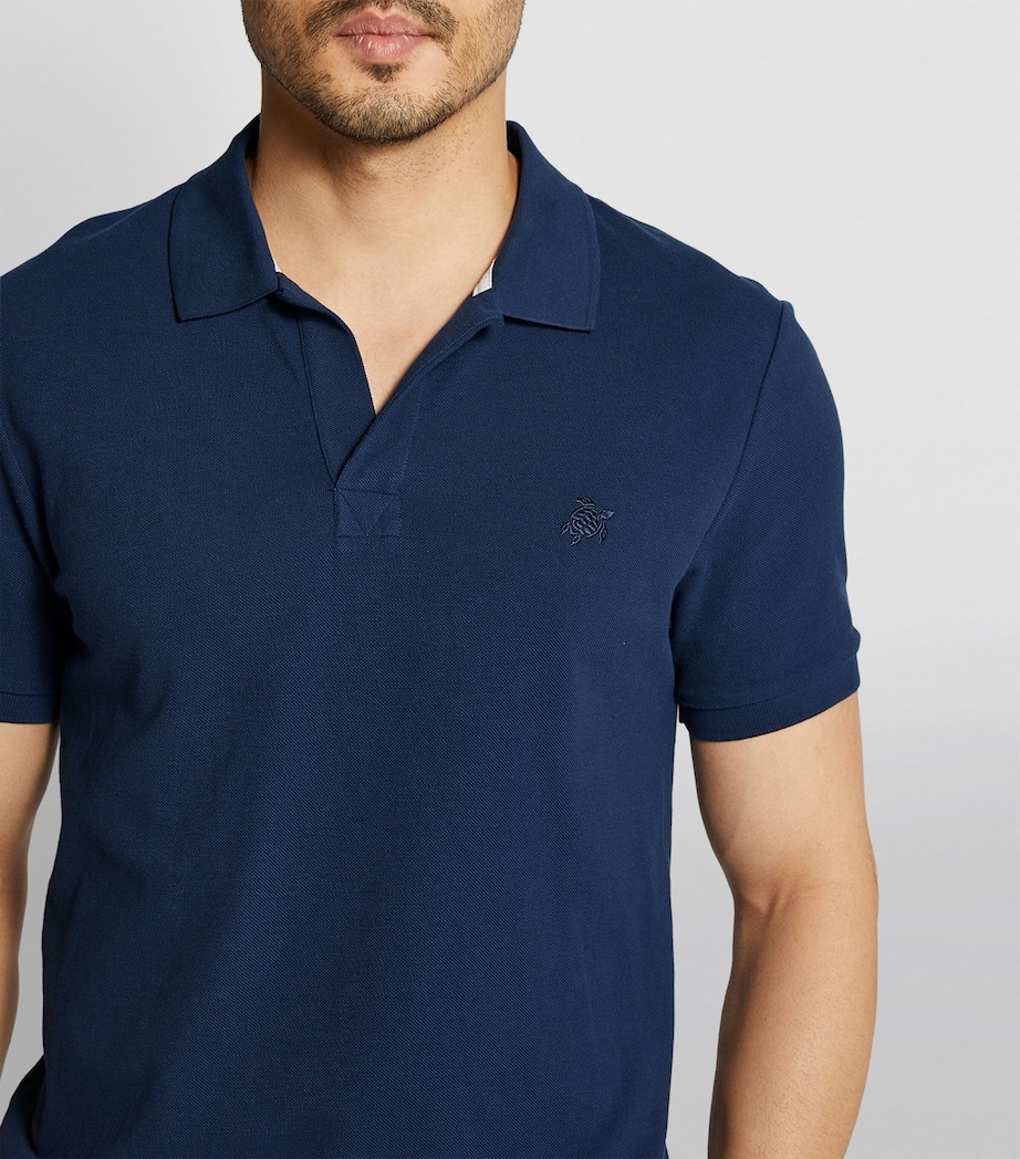 Logo Polo Shirt 390 NAVY Image 12