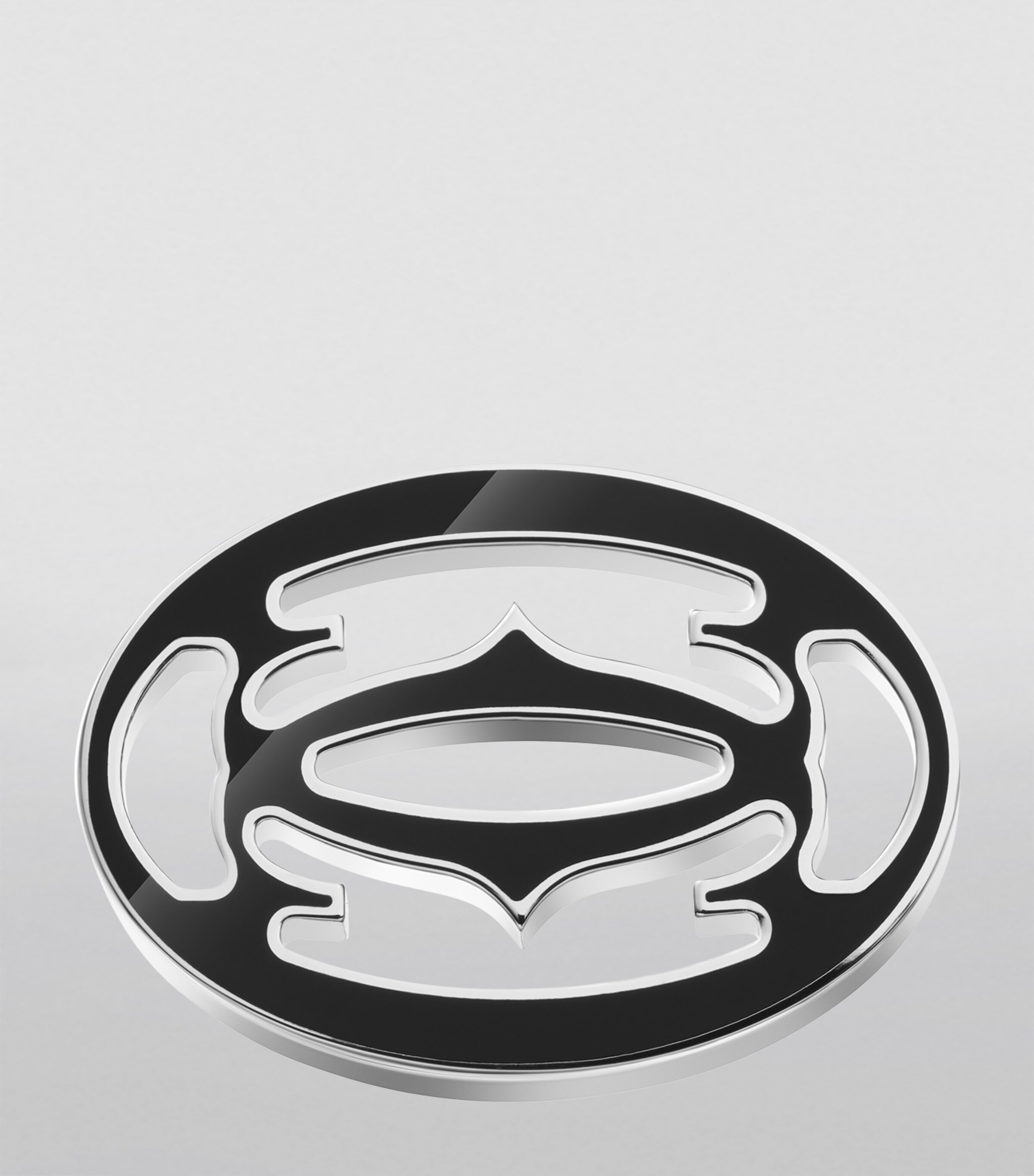 Cartier Sterling Silver C de Cartier Cufflinks Black Image 4
