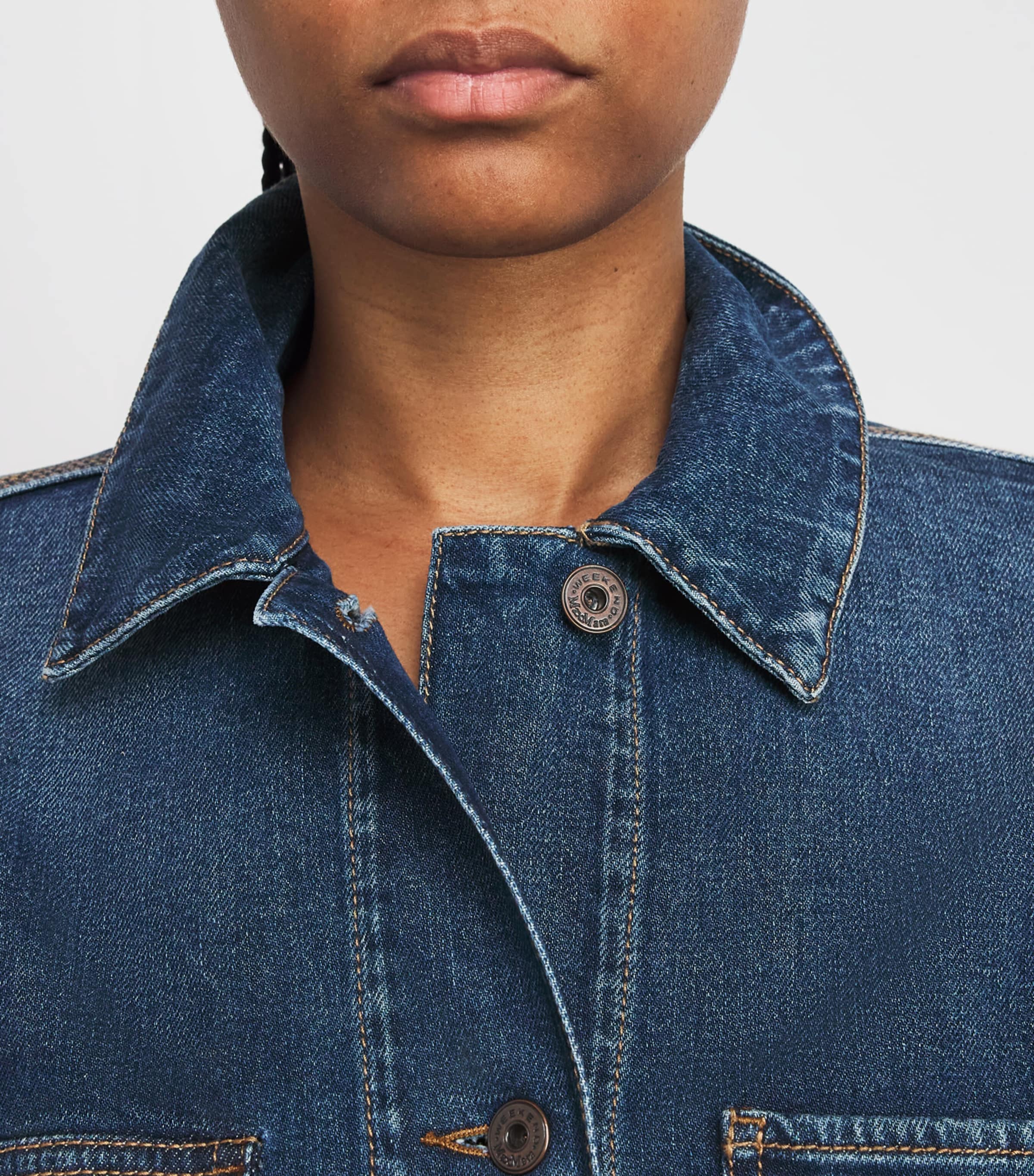 Workwear Denim Jacket NAVY Image 6