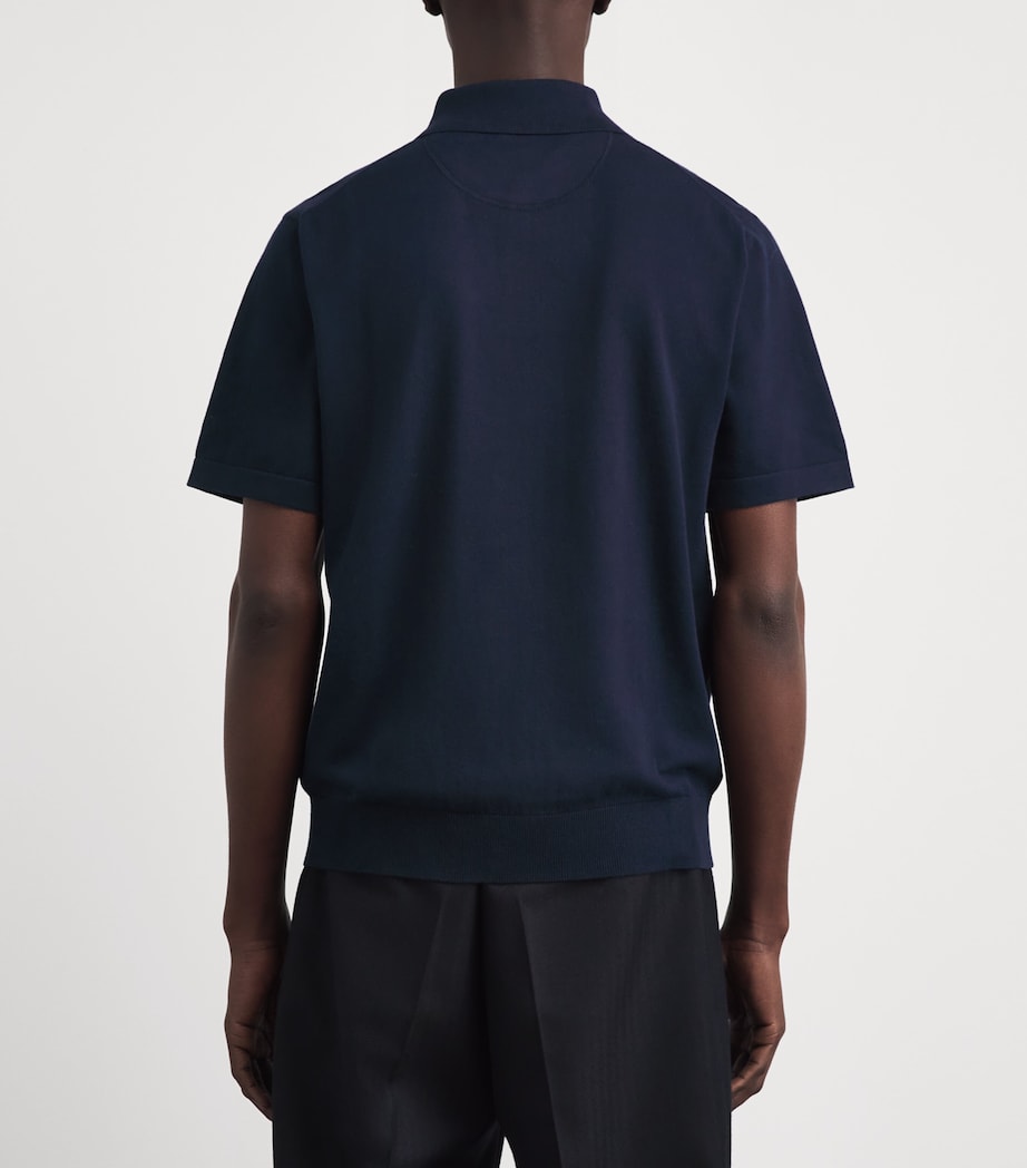 Paul Smith Mens Cotton Artist Stripe Polo Shirt Image 5