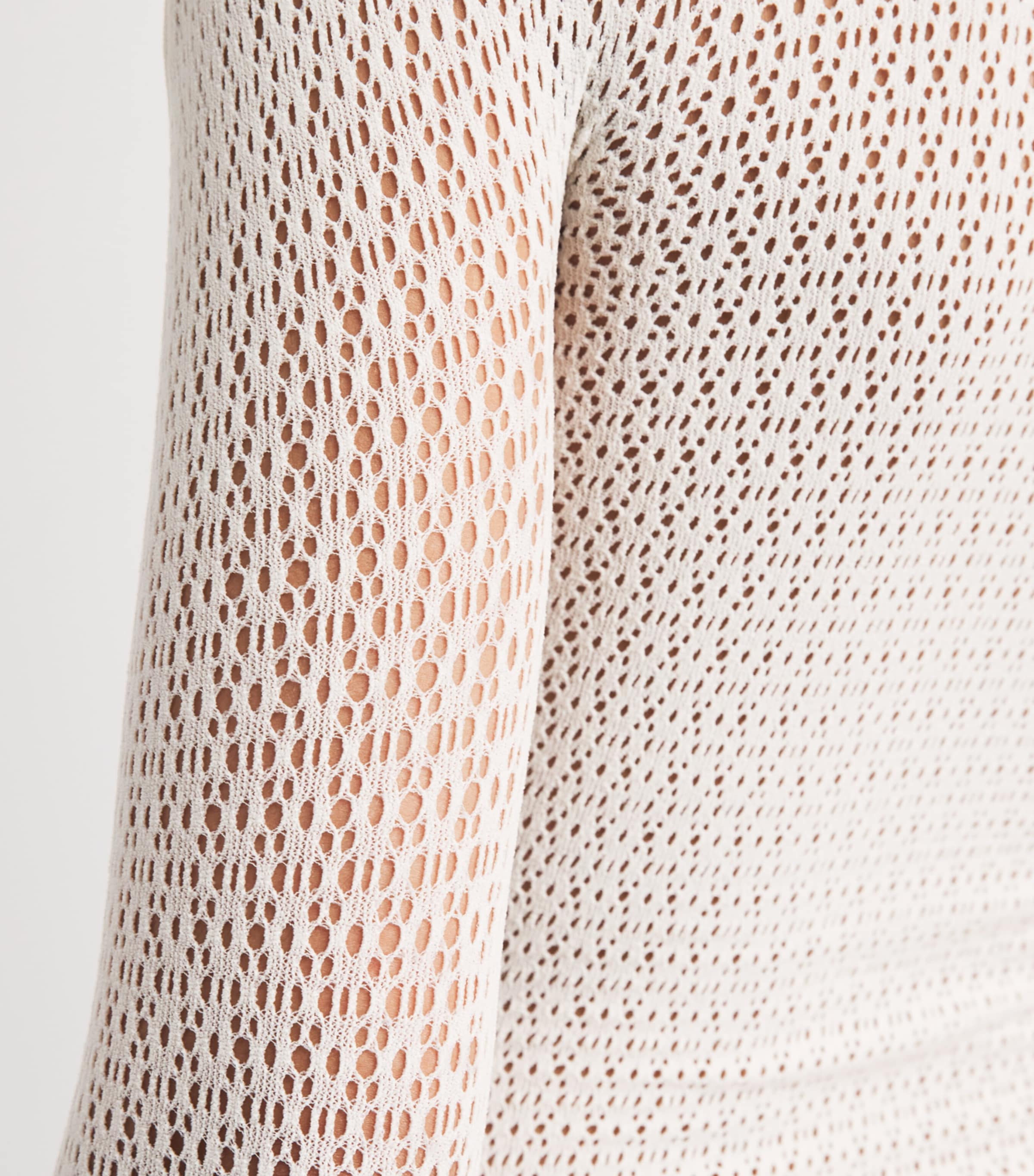 Wolford Womens Net Daisy Top Buttercrea Image 3