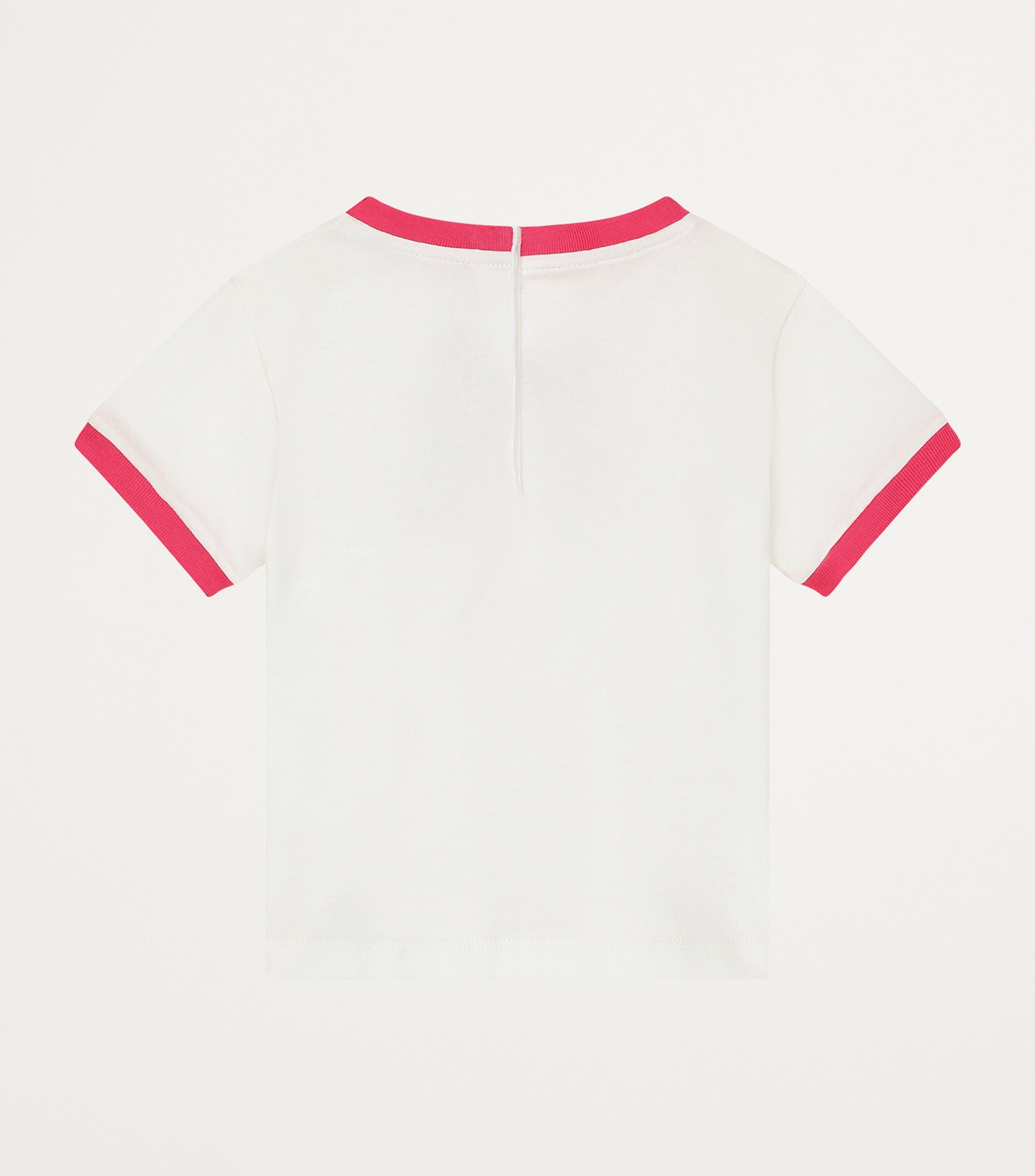 Cotton Logo T-Shirt (3-30 Months) W0111-WHITE Image 2