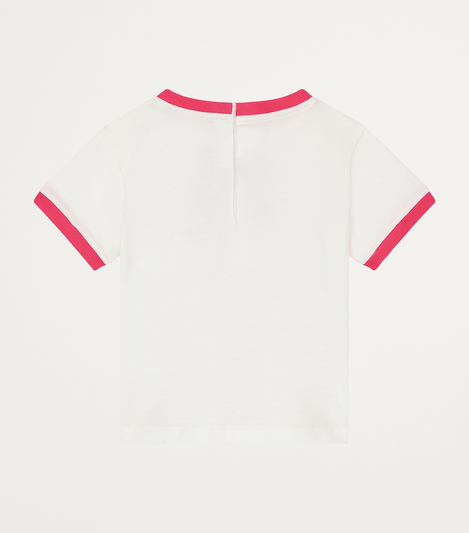 Cotton Logo T-Shirt (3-30 Months) W0111-WHITE Image 2