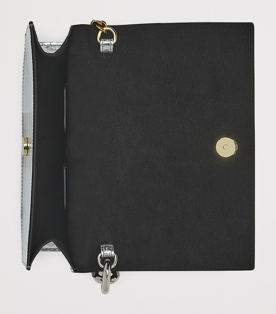 Small Leather Skull Cross-Body Bag 1402 Image 4