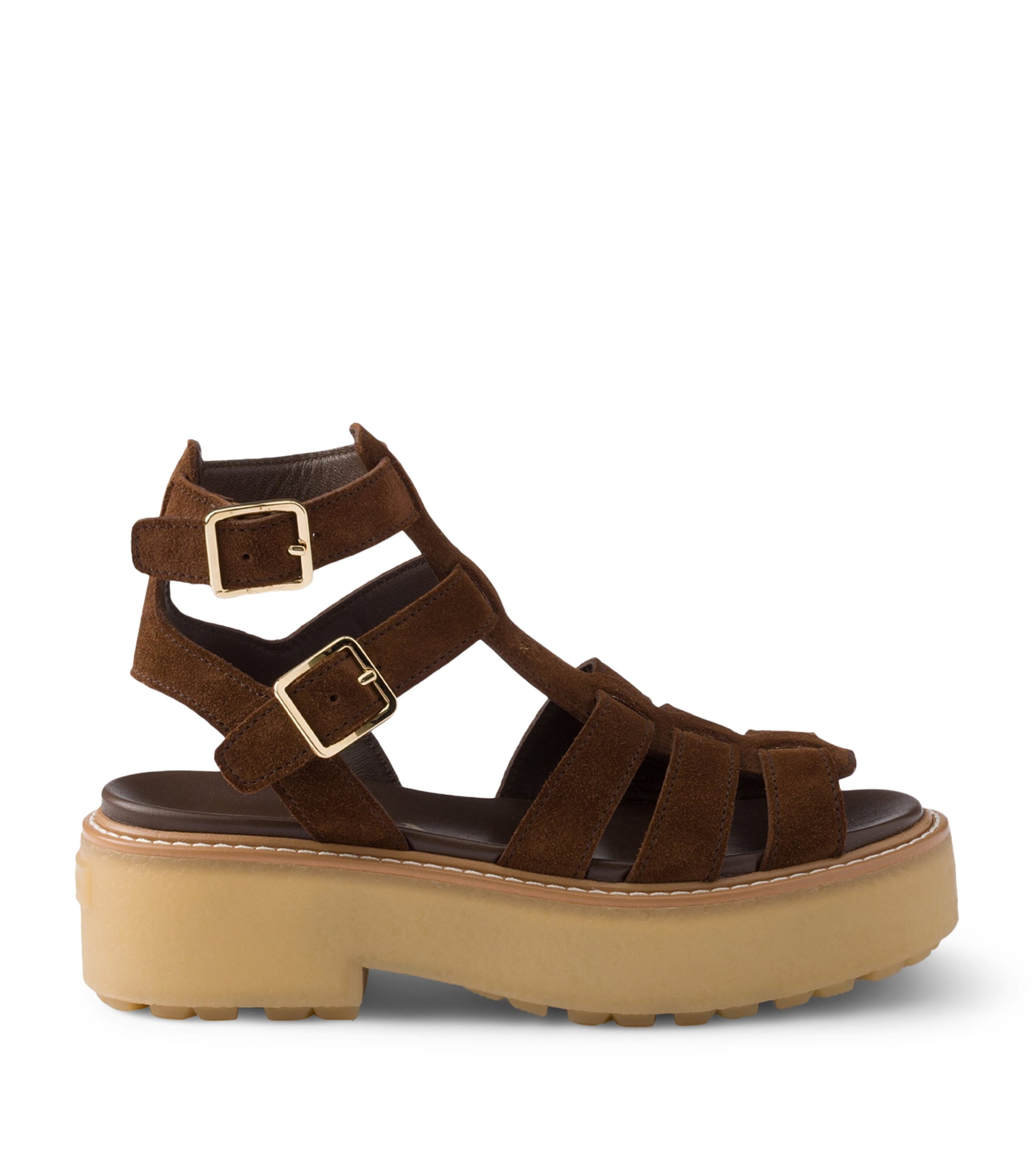 Prada Suede Gladiator Sandals 55 Image 1