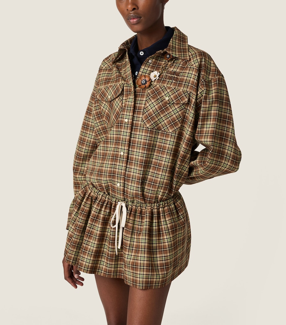 Fleece Plaid Shirt F0C59 Image 2