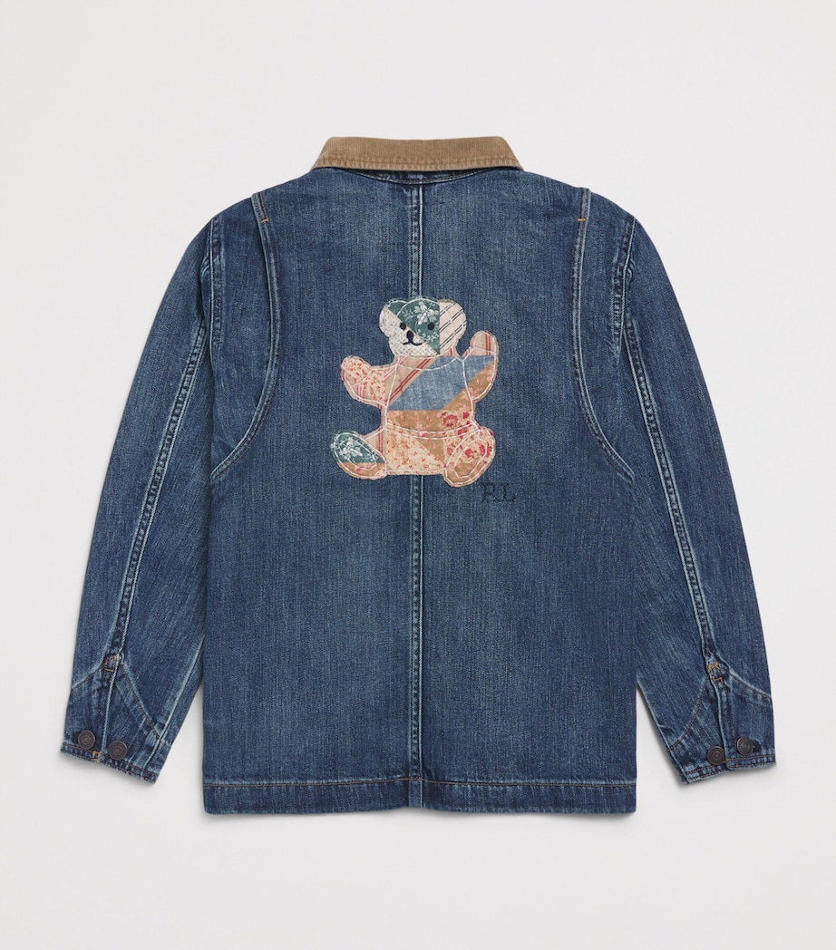 Ralph Lauren Kids Barn Denim Jacket (7-14 Years) Pomo Wash Image 2