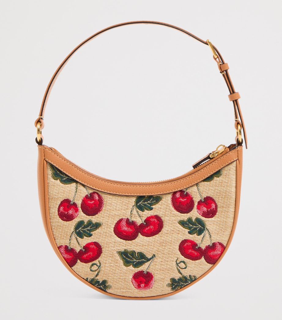 Mini Calf Leather VLogo Signature Shoulder Bag R9F Image 3