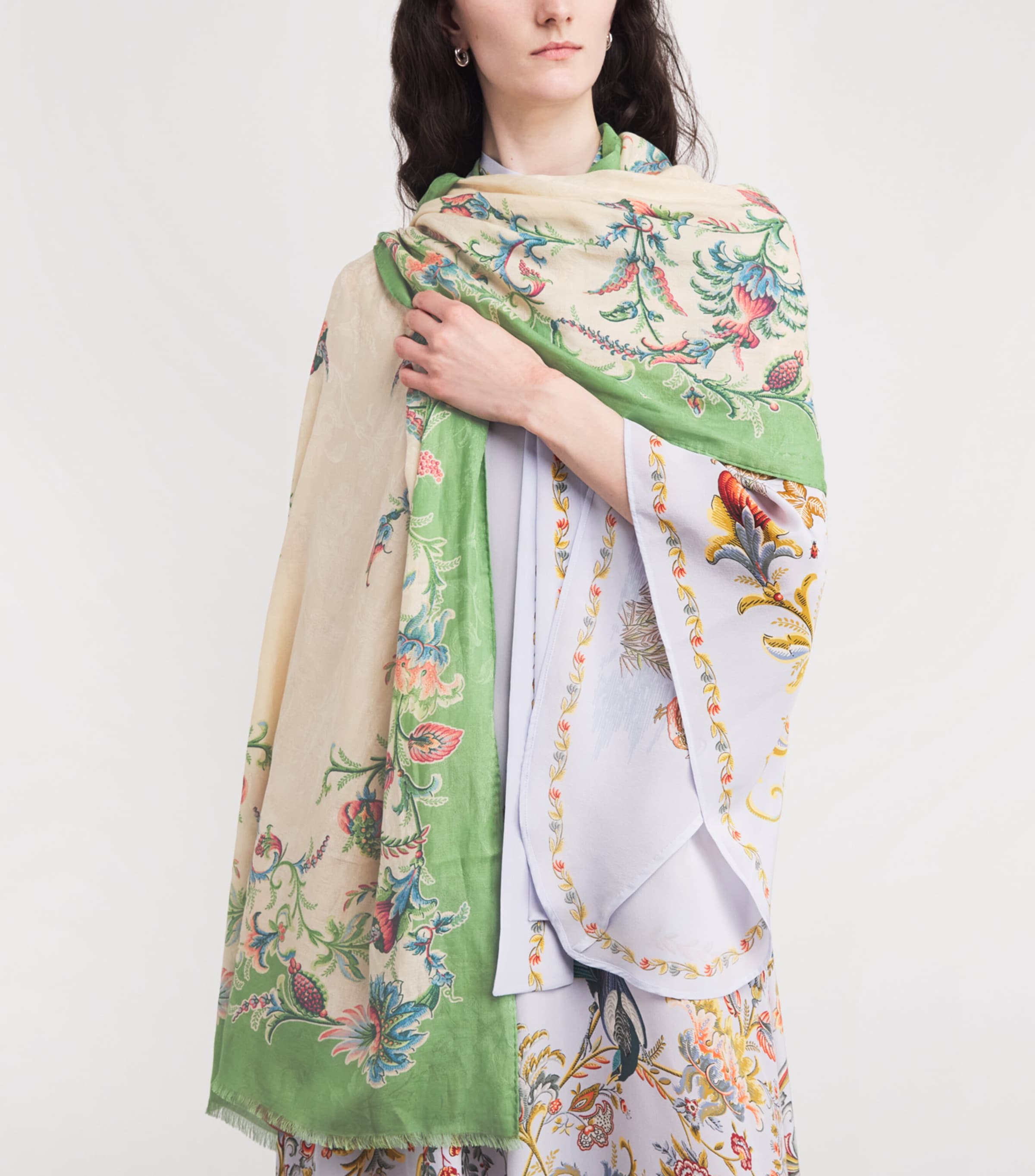 Printed Scarf X0803 Image 2