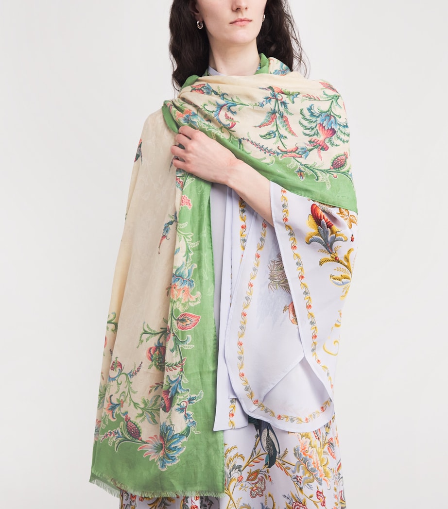 Printed Scarf X0803 Image 2