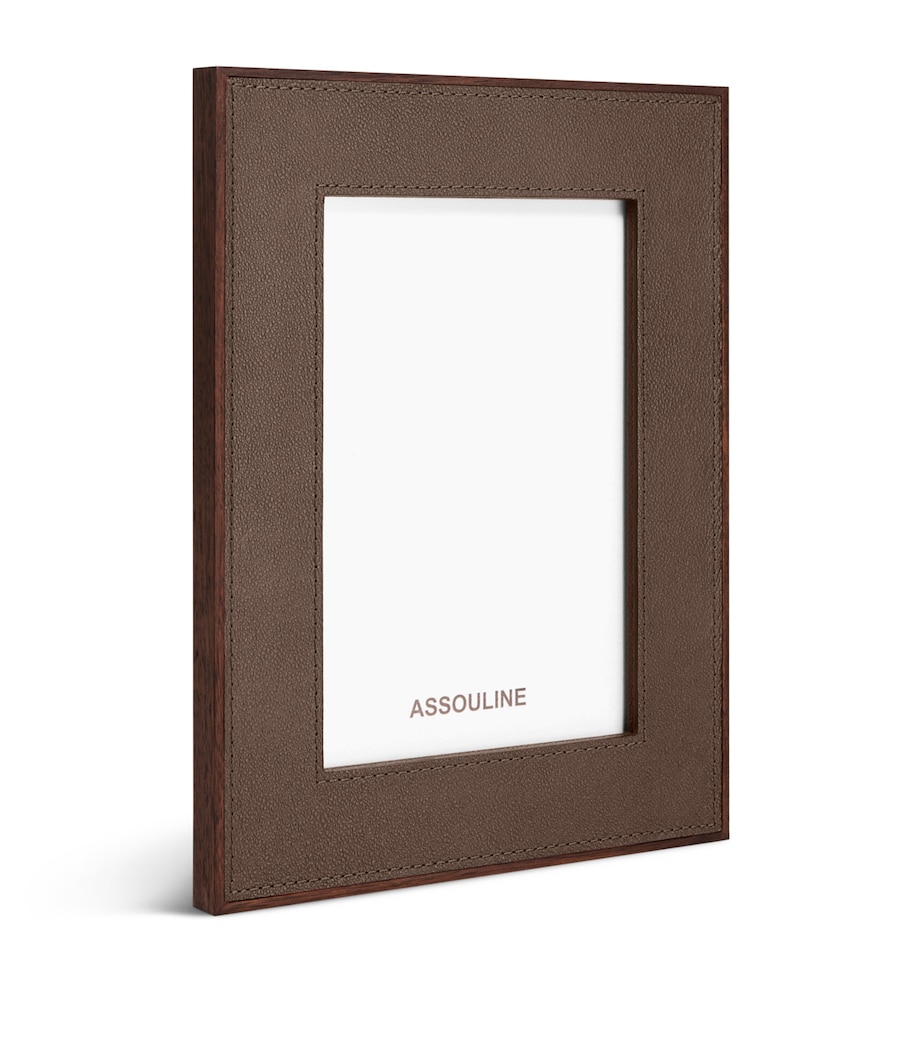 Leather Heritage Frame (5" x 7") BROWN Image 2