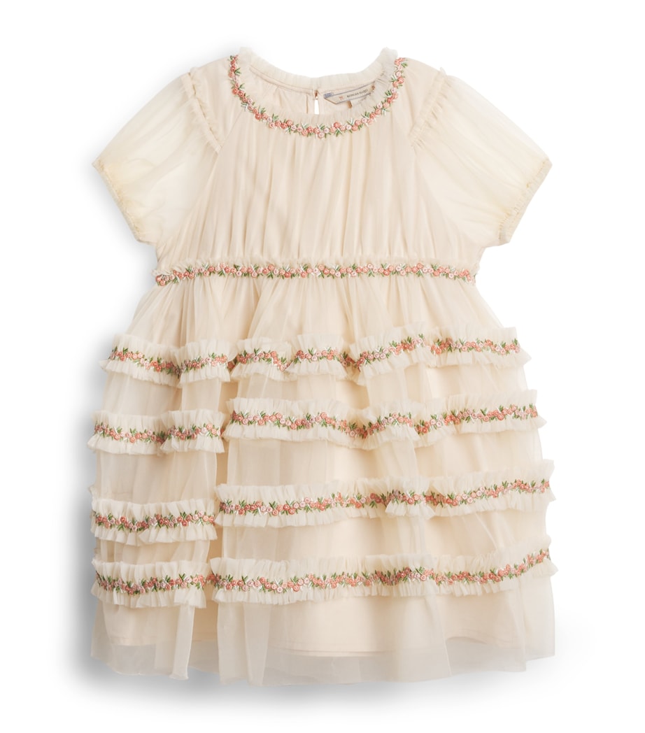 KONGES SLOJD Tulle Joelle Dress (18 Months-10 Years) Buttercream Image 1