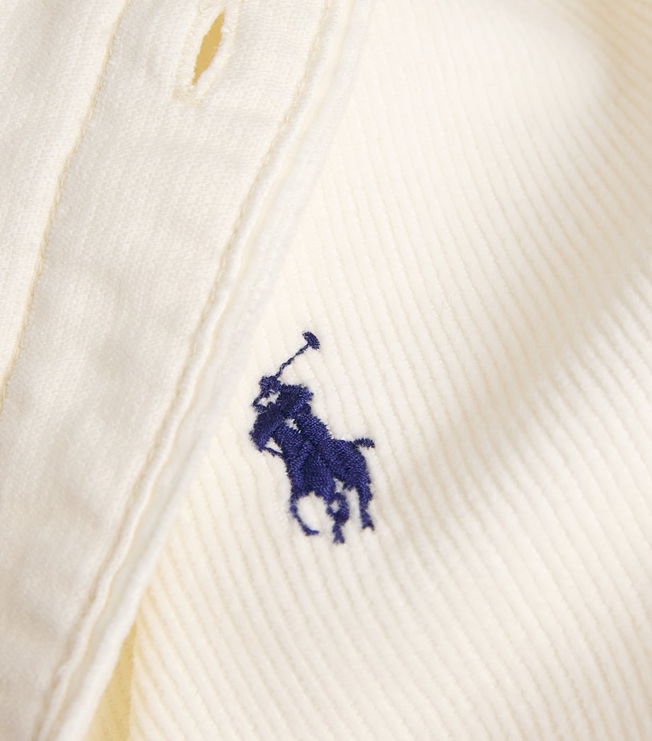 Stretch-Cotton Corduroy Slim Shirt ANTIQUE CREAM Image 5