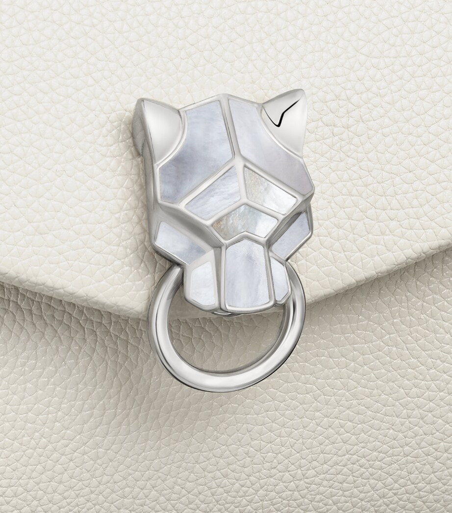 Small Panthère Graphique de Cartier Chain Bag SALT WHITE Image 7