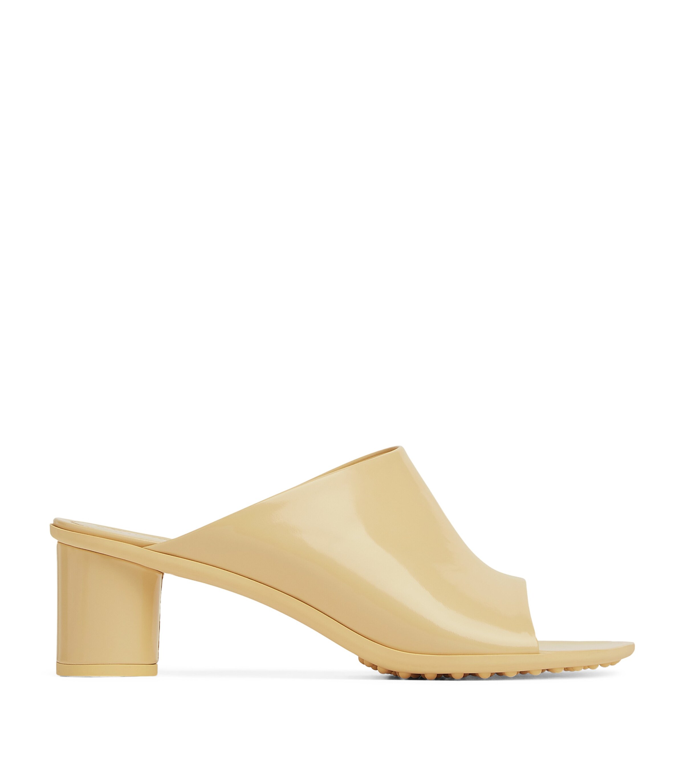 Bottega Veneta Atomic Mule In Yellow