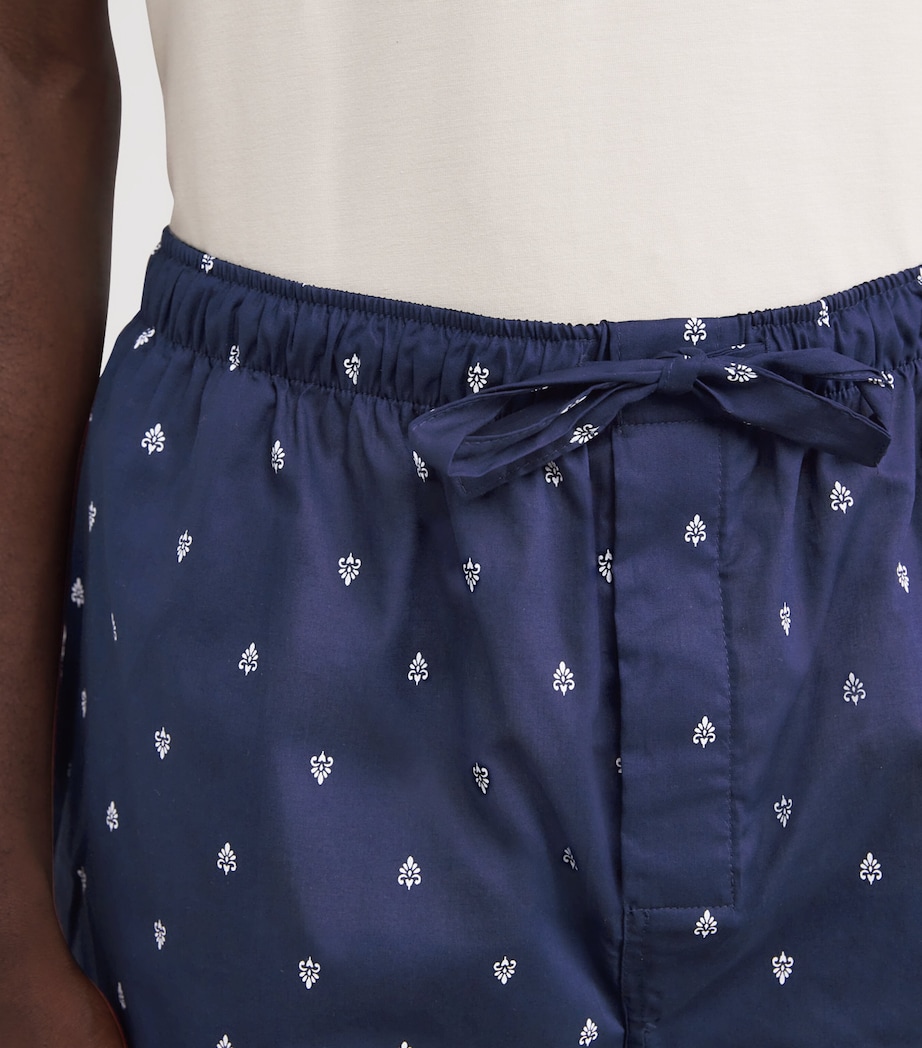 Cotton Nelson Lounge Shorts NAVY Image 6