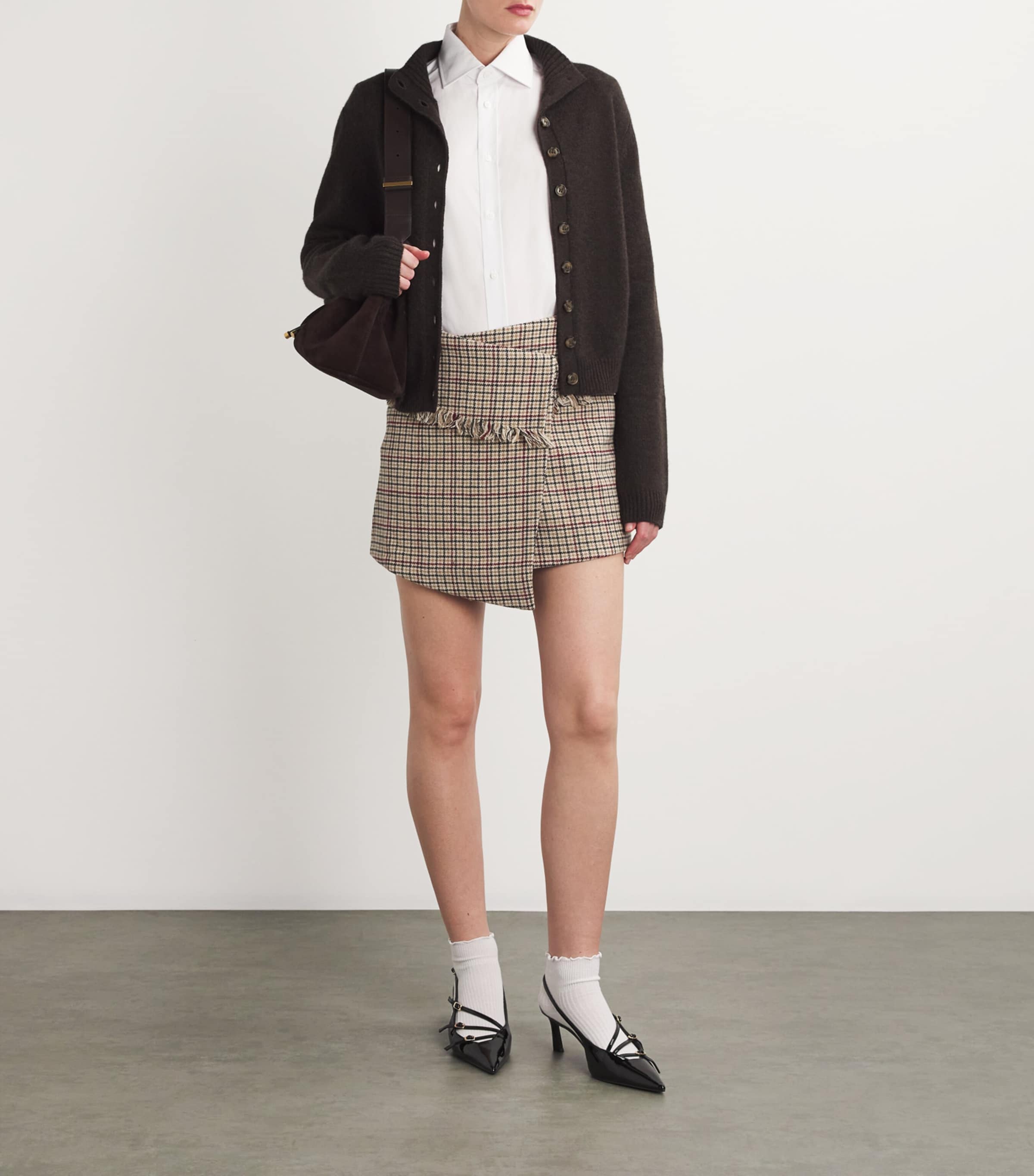 With Nothing Underneath Womens Poplin The Boyfriend Shirt White Image 2