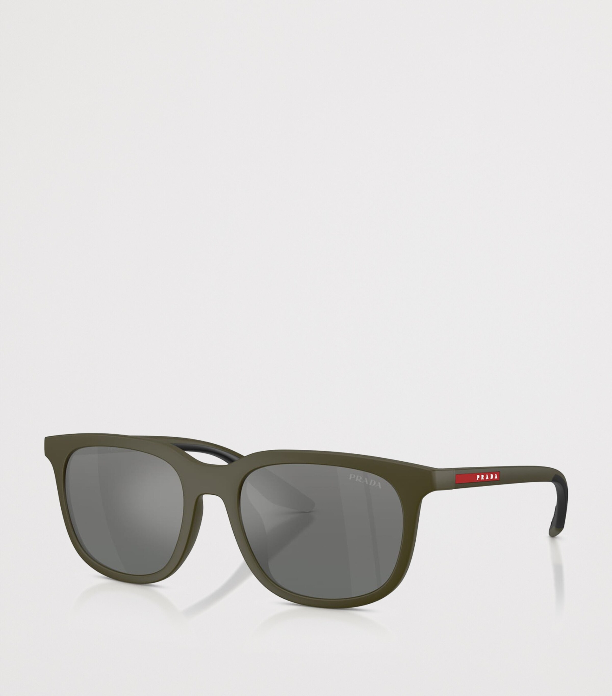 Prada Linea Rossa Pillow Sunglasses Green Image 2