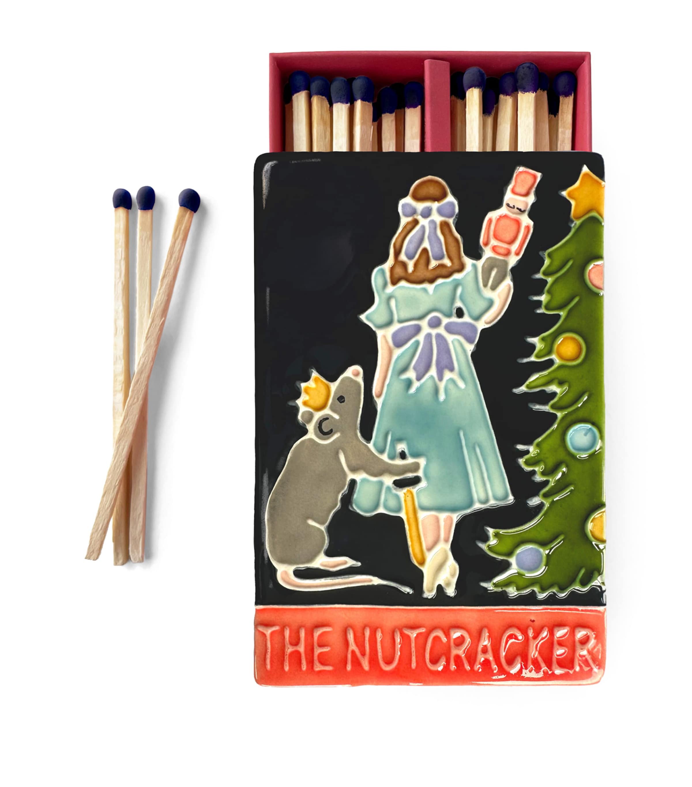 Jo Laing Ceramic The Nutcracker Matchbox