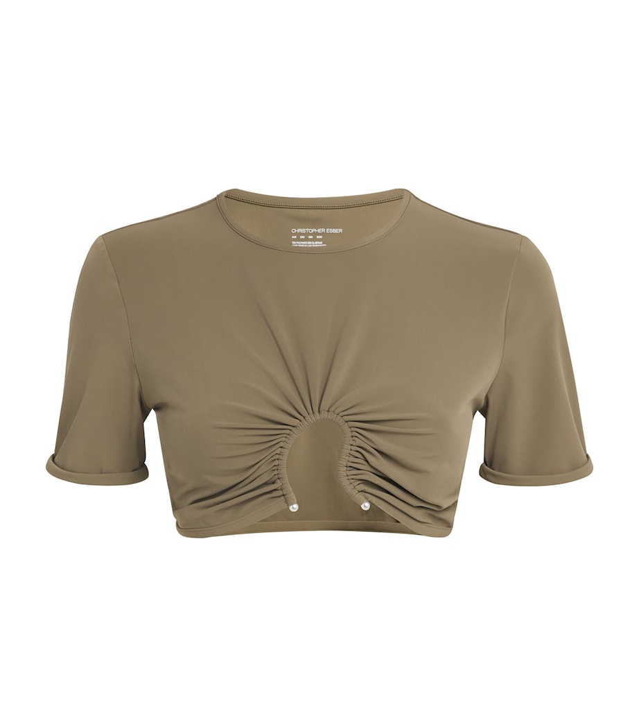 Crescent Bikini Top EUCALYPT Image 1