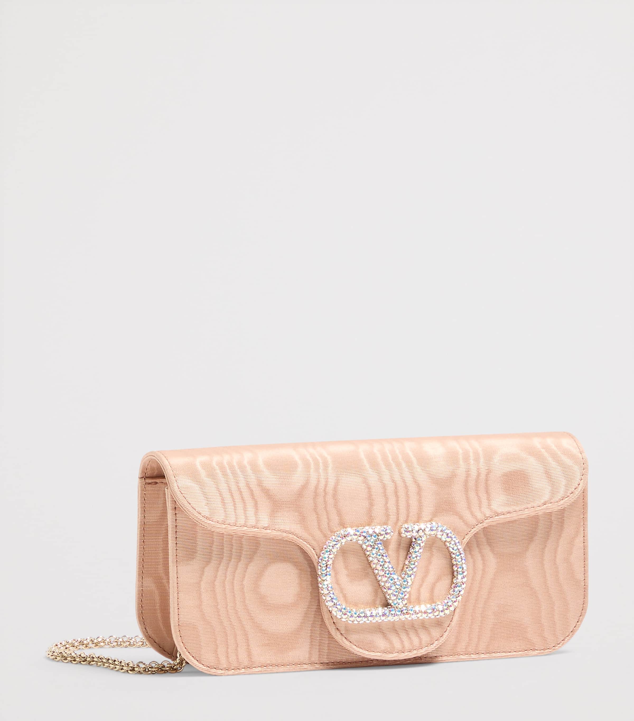 Valentino Garavani Moiré Locò Clutch Bag Cxs Image 2