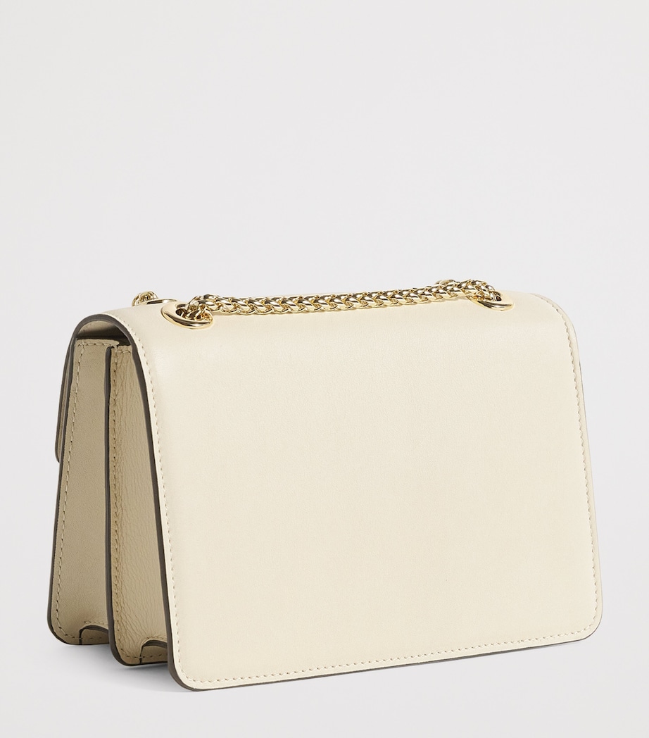 Mini Leather East-West Shoulder Bag VANILLA Image 3