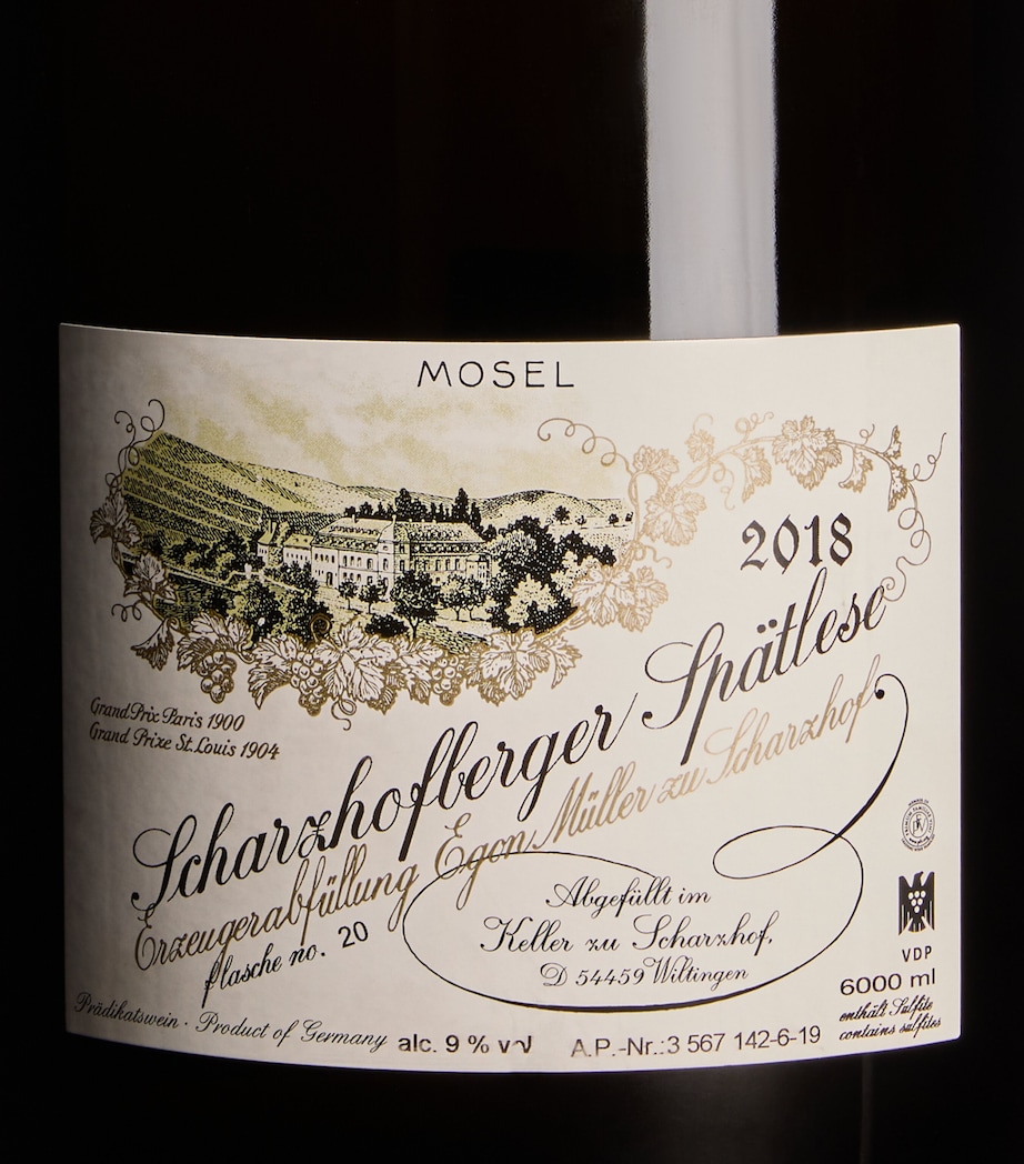 Egon Müller Scharzhofberger Riesling Spatlese 2018 (6L) - Mosel, Germany WHITE Image 2