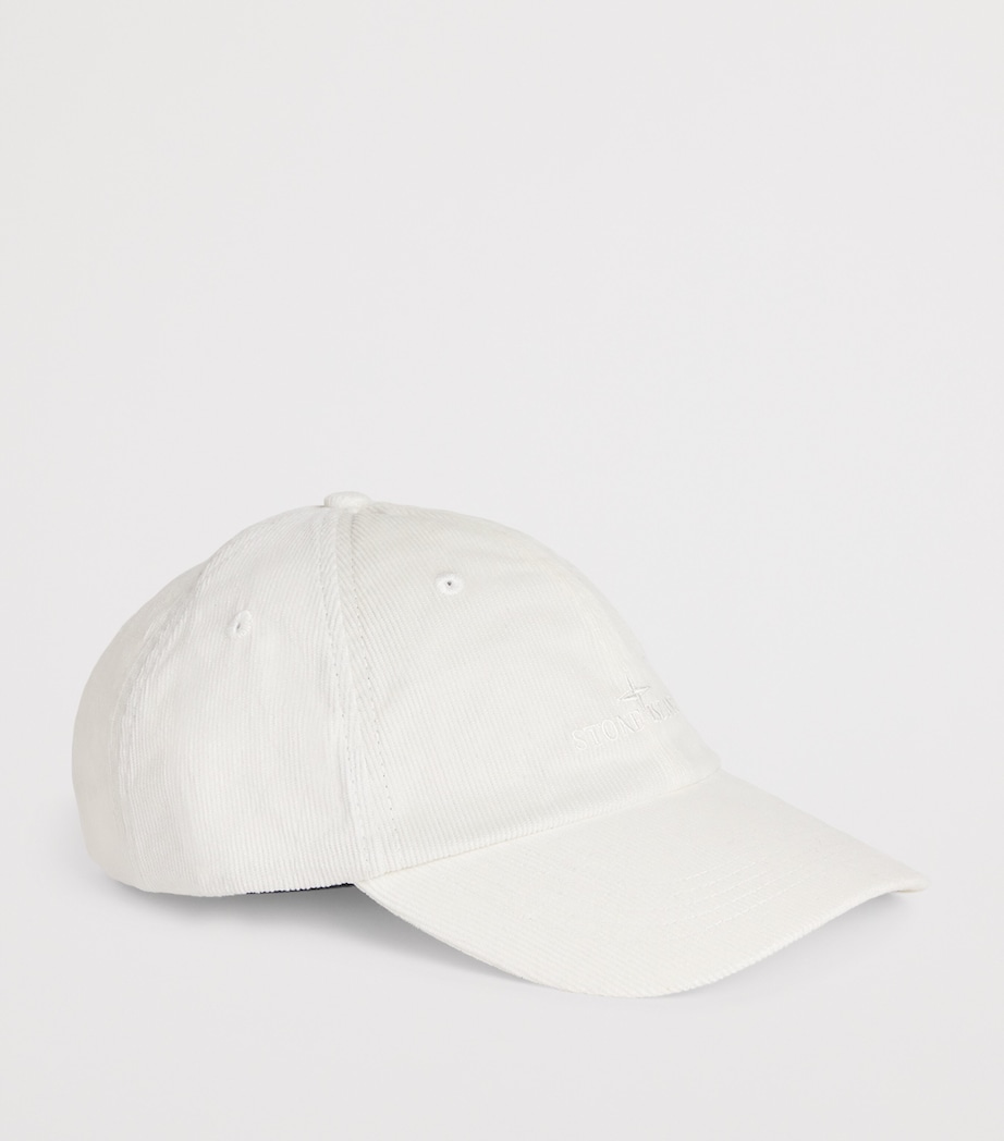 Corduroy Logo Baseball Cap V0093 Image 2