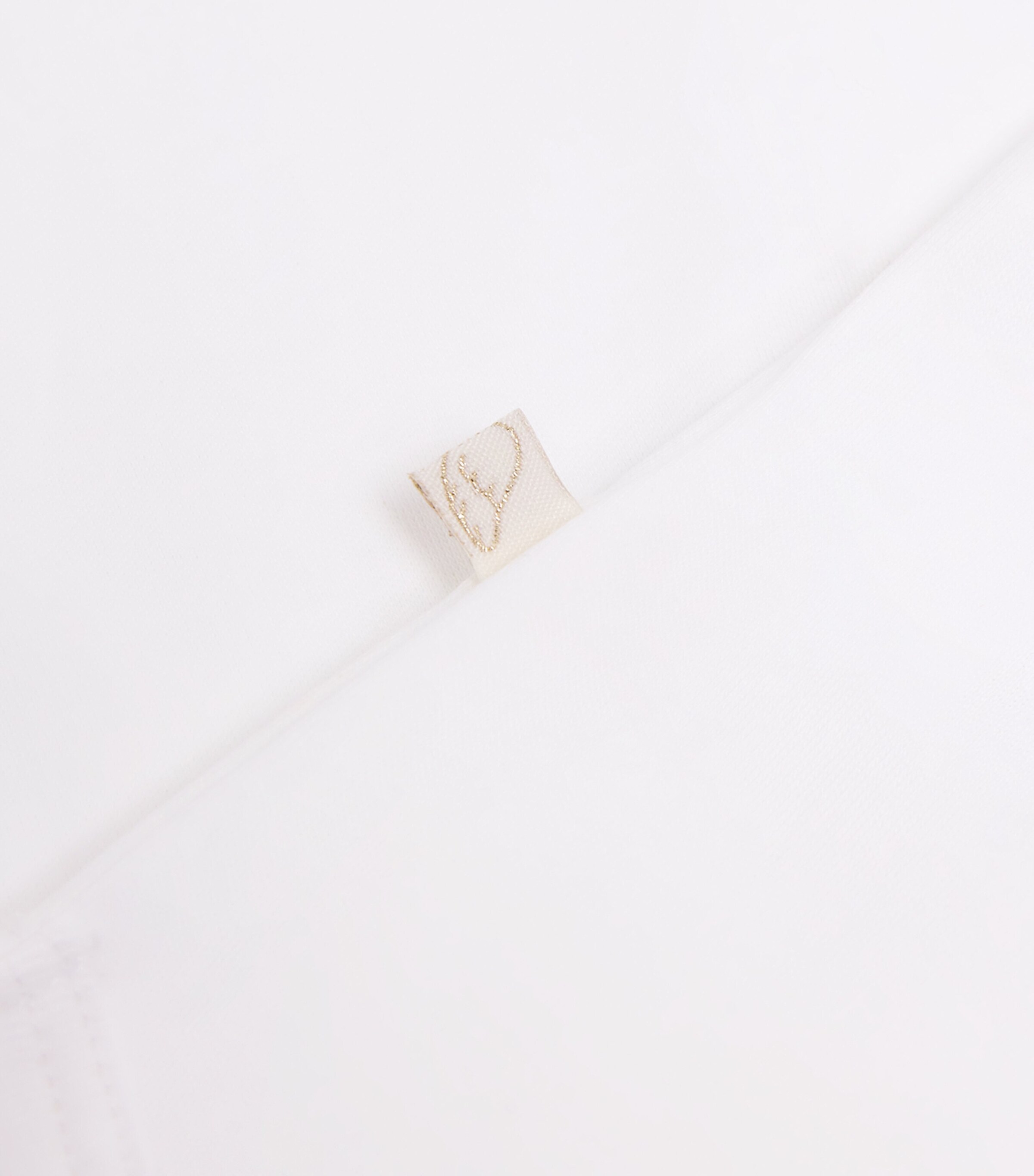 Marie-Chantal Pima Cotton Angel Wing Ruffle Collar Bodysuit (0-18 Months) White Image 3