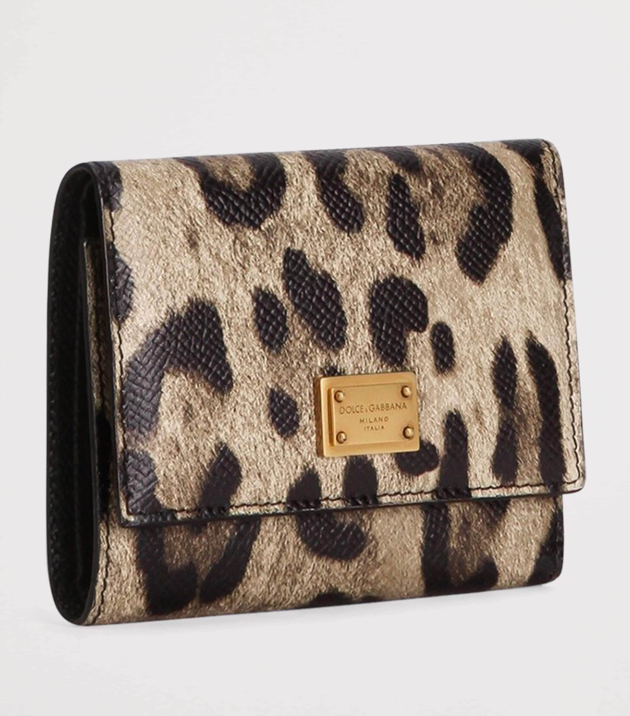 Leather-Blend French Flap Wallet HY13M-LEO NEW Image 2