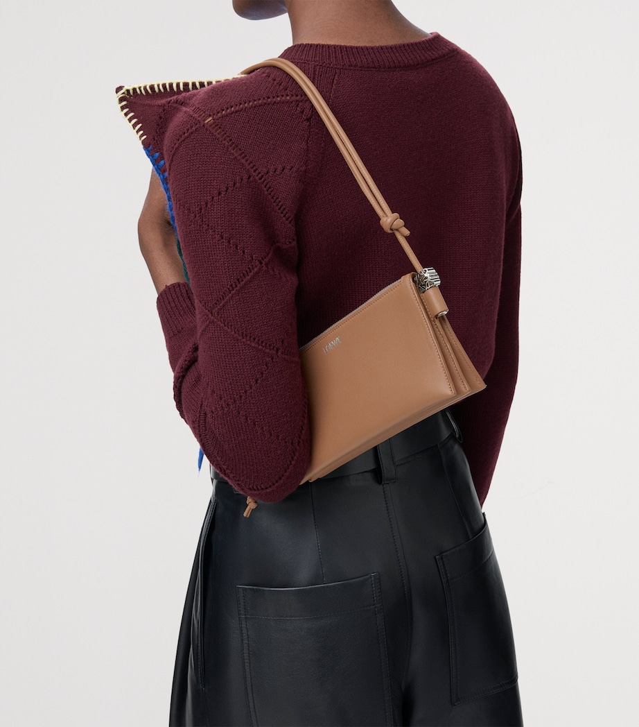 Leather Joya Pouch MOCHA Image 9