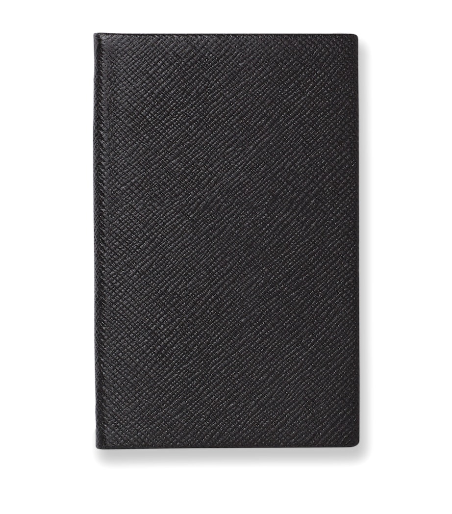 Leather Panama Notebook BLACK Image 1