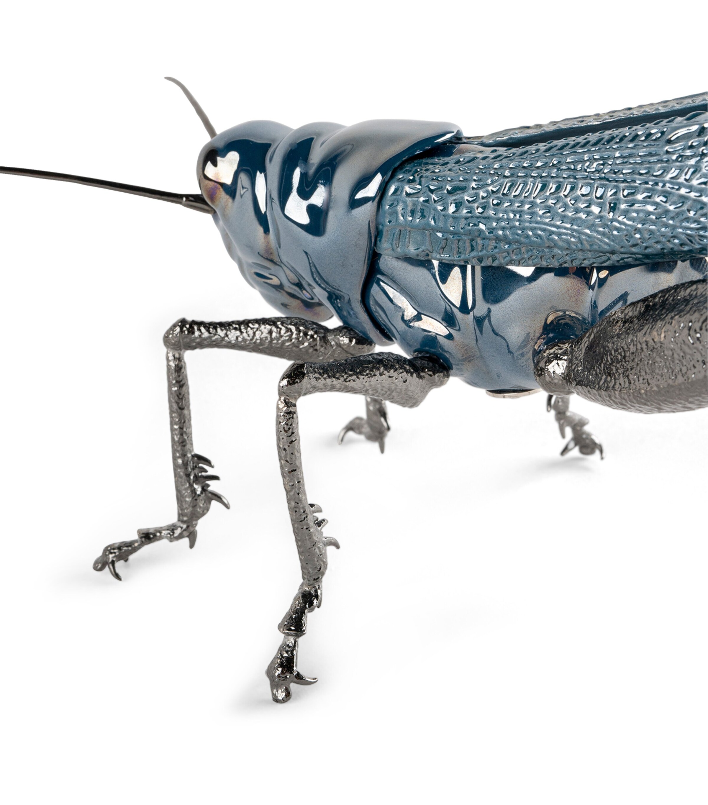 Lladró Porcelain Grasshopper Figurine Image 8