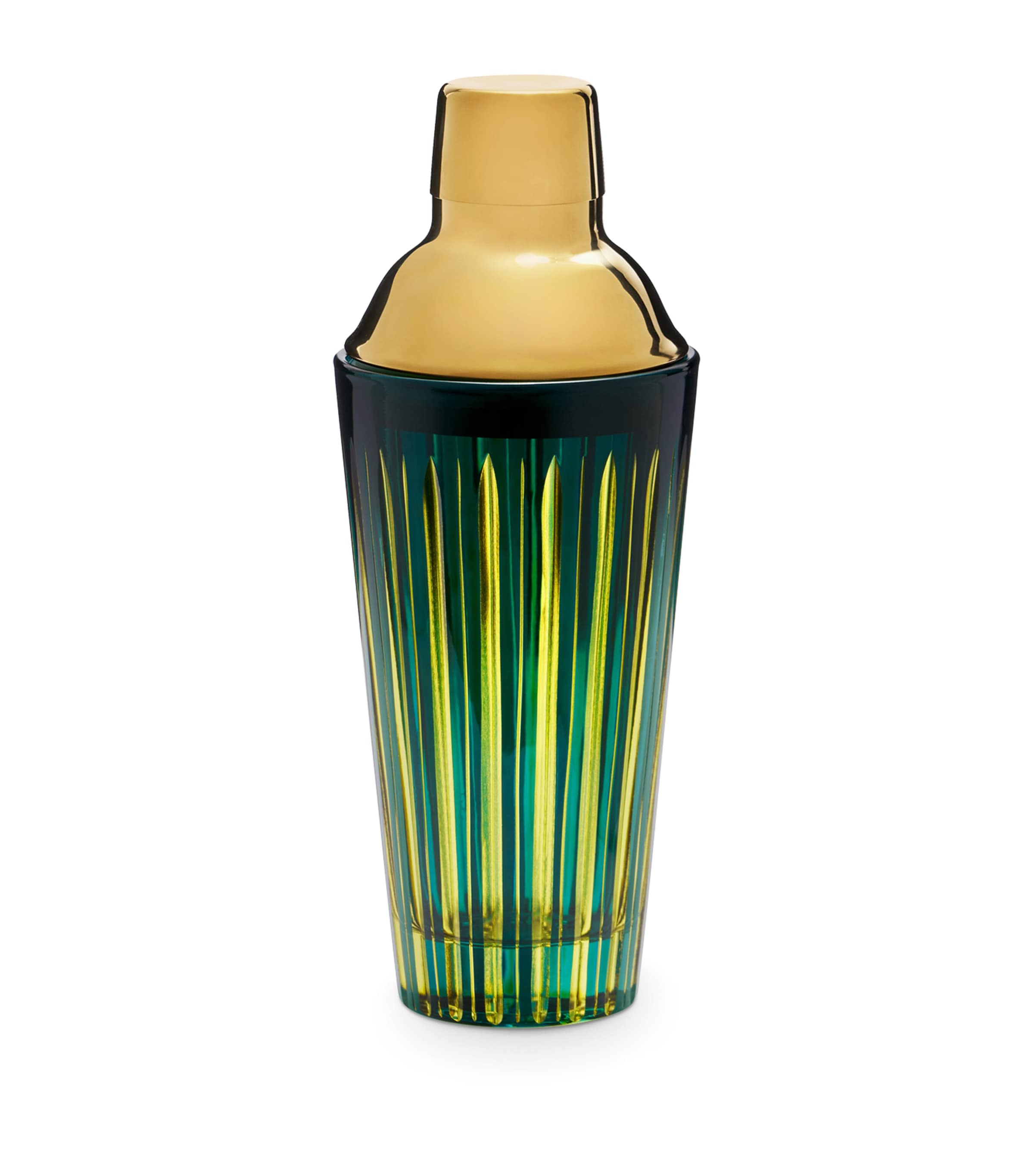 L'Objet Prism Cocktail Shaker Green Image 1