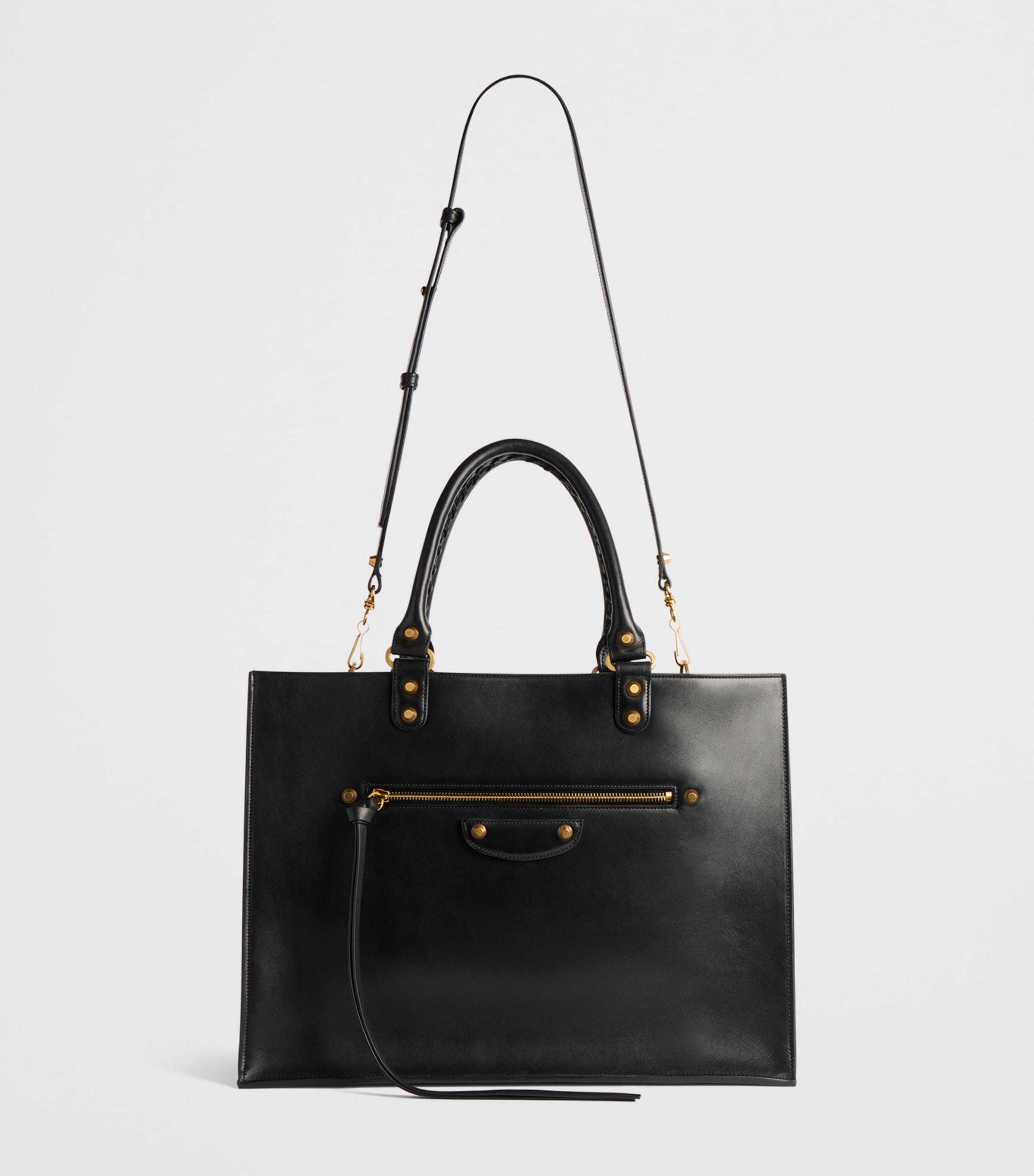 Balenciaga Large Leather Le City Tote Bag Image 3